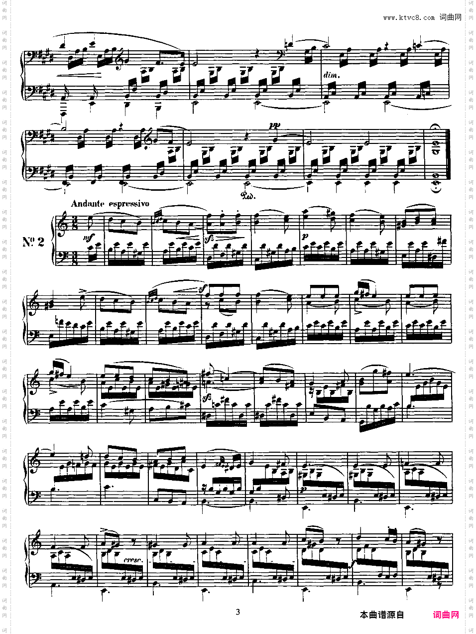 51首无词歌 Songs Without WordsMendelssohn op019 Songs Without Words第一集