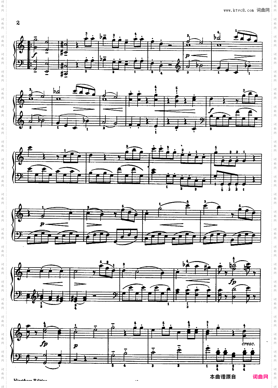 6首维也纳小奏鸣曲 6 Viennese Sonatinas K·439b