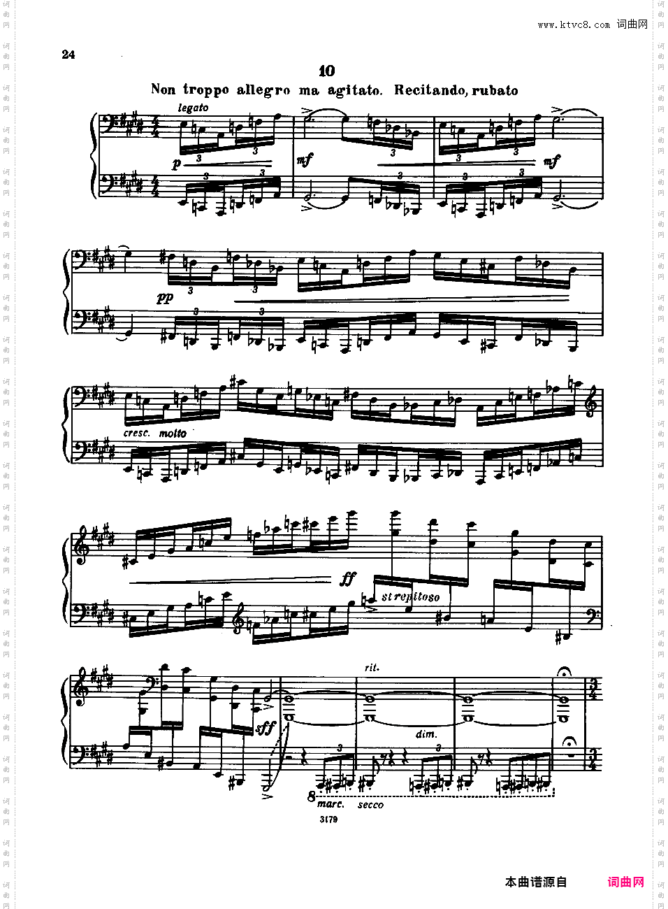 24首前奏曲 24 Preludes Op·38