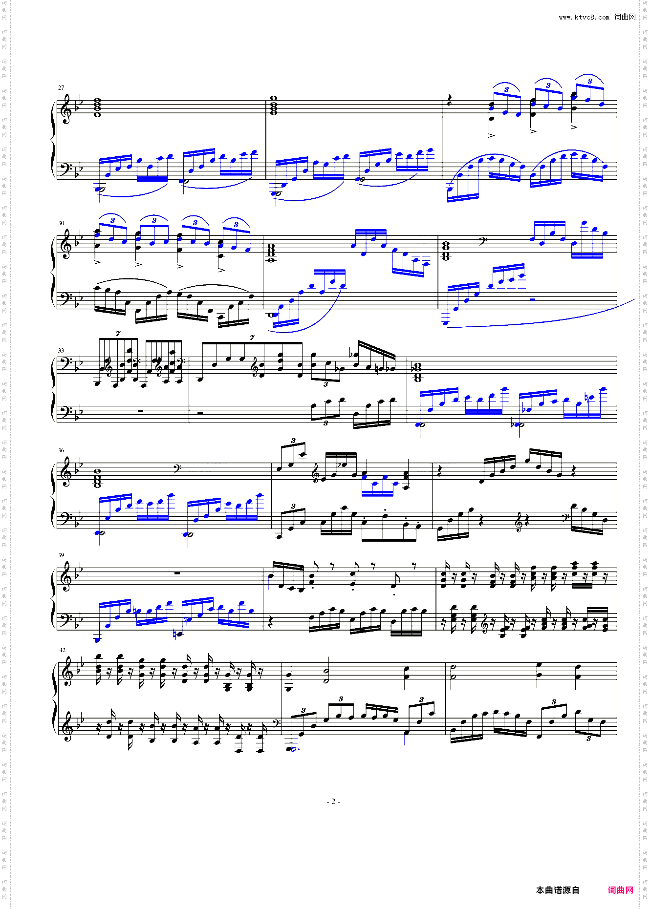 指头钢琴协奏曲第一乐章