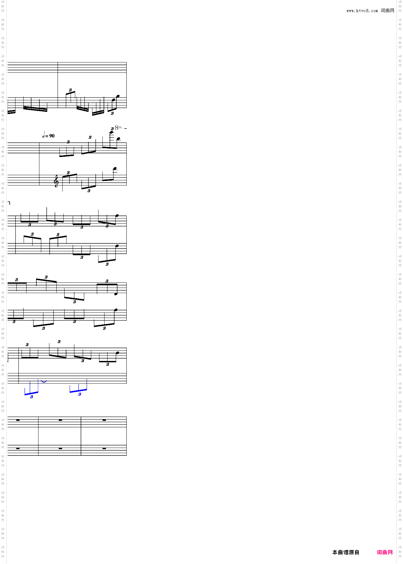 指头钢琴协奏曲第一乐章