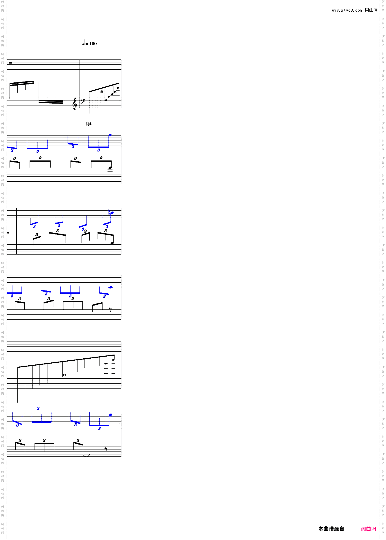 指头钢琴协奏曲第一乐章