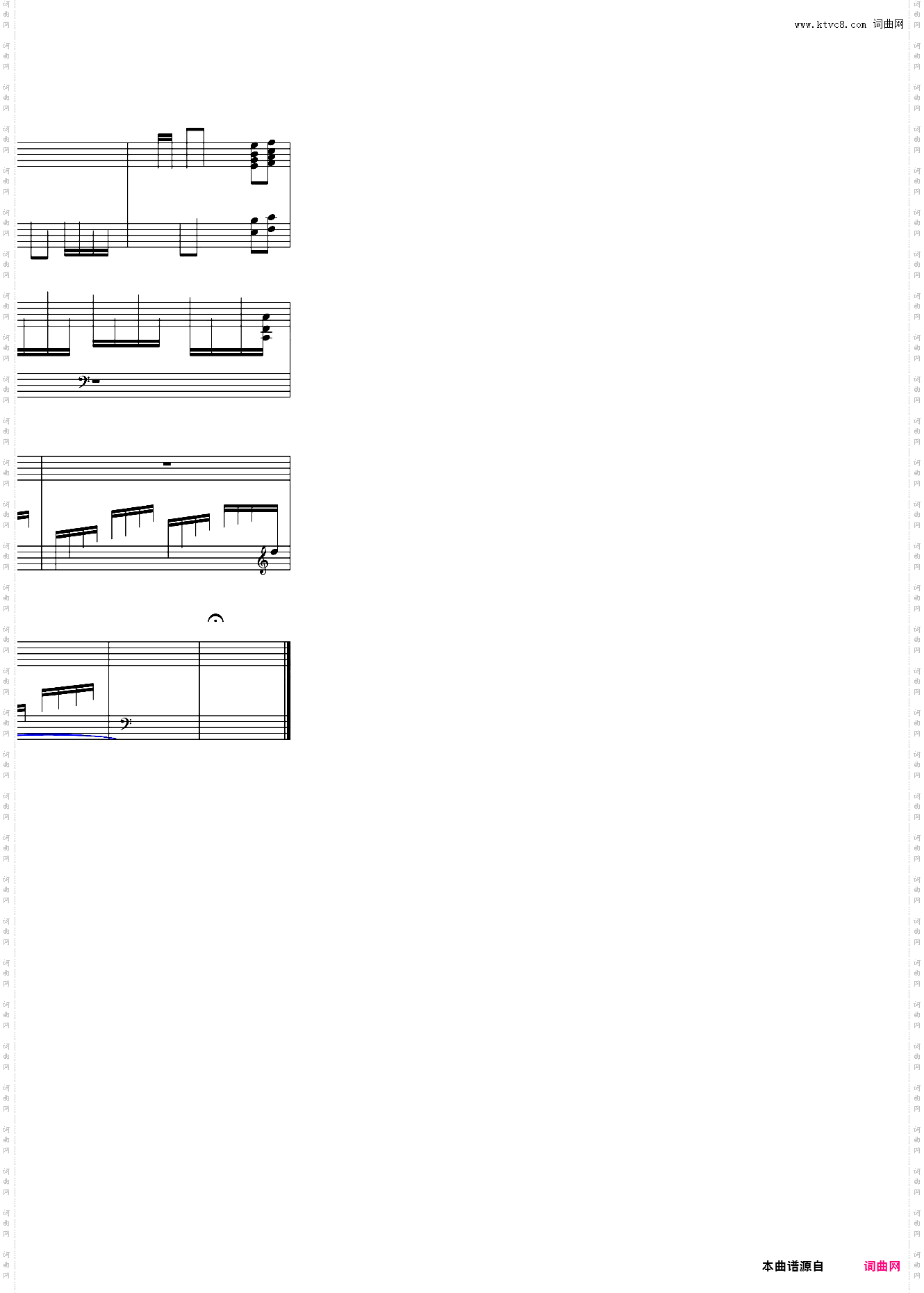 指头钢琴协奏曲第一乐章