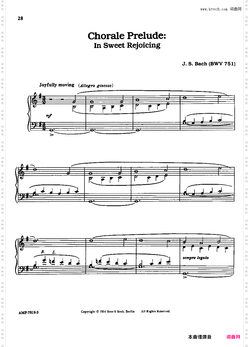 十首巴赫改编曲 Bach-Kempff 10 Bach Transcriptions