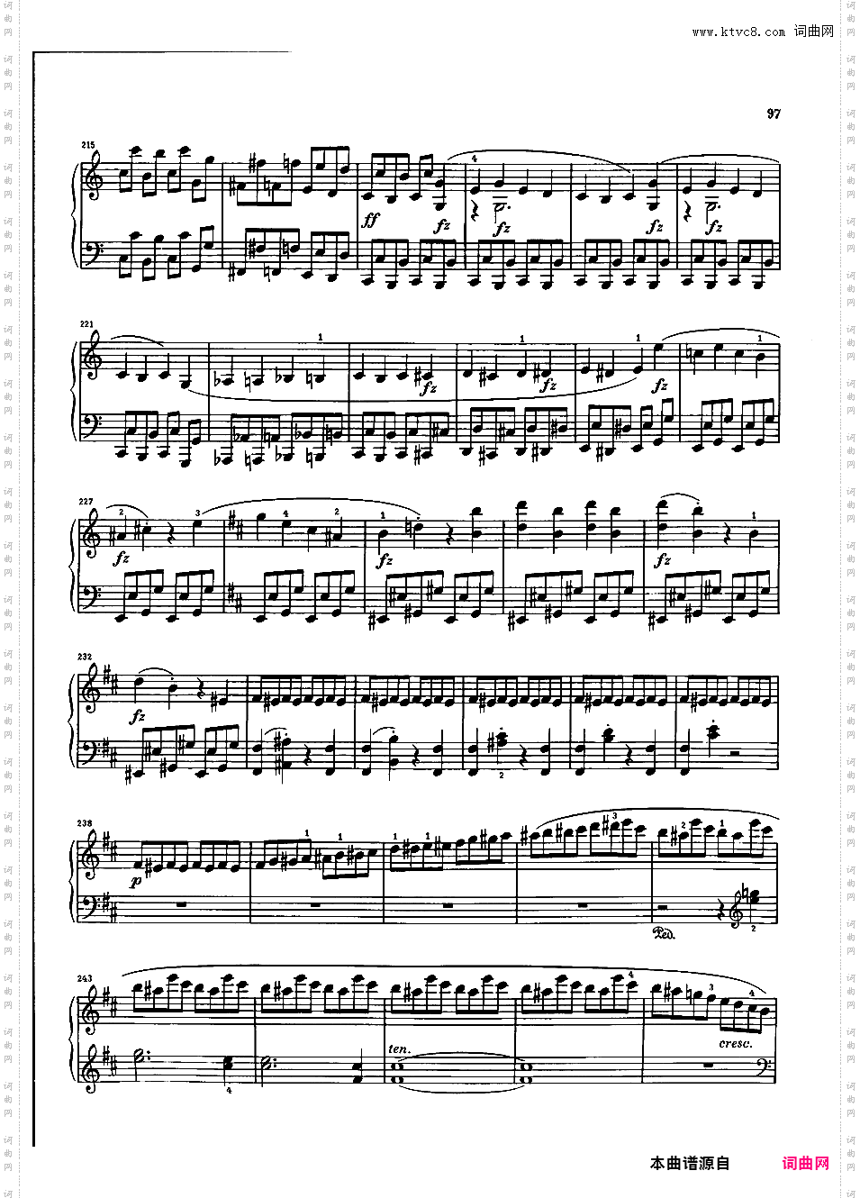 奏鸣曲集Clementi op42n2 Sonata