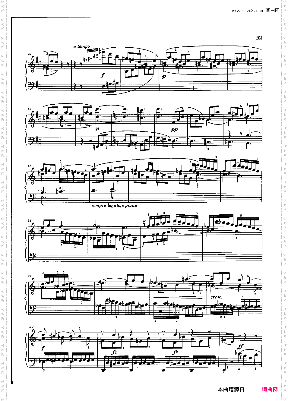 奏鸣曲集Clementi op42n2 Sonata