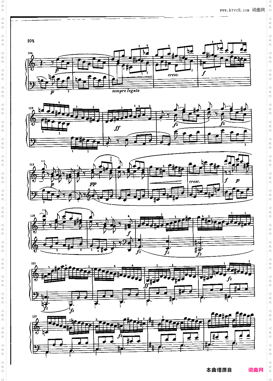 奏鸣曲集Clementi op42n2 Sonata