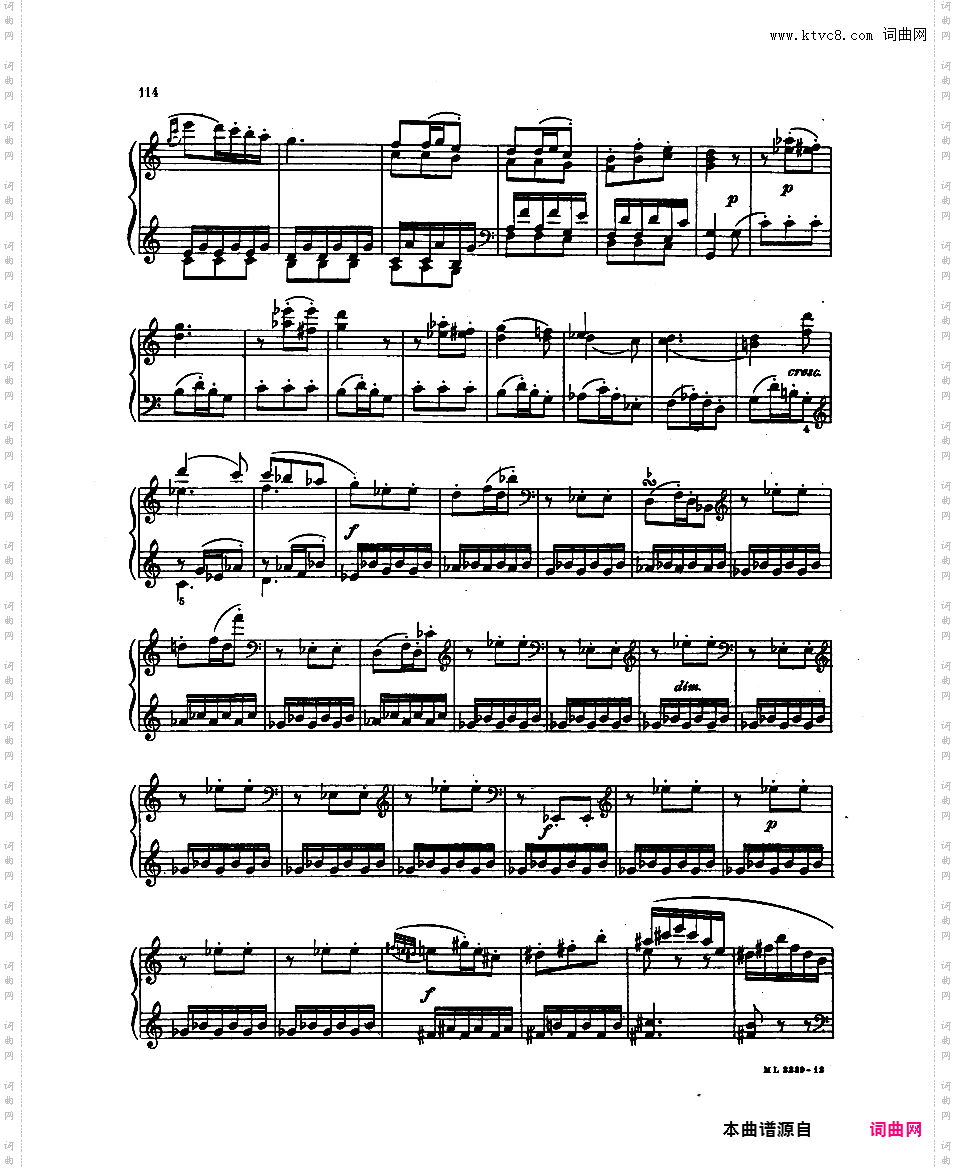 幻想曲Fantasia in C