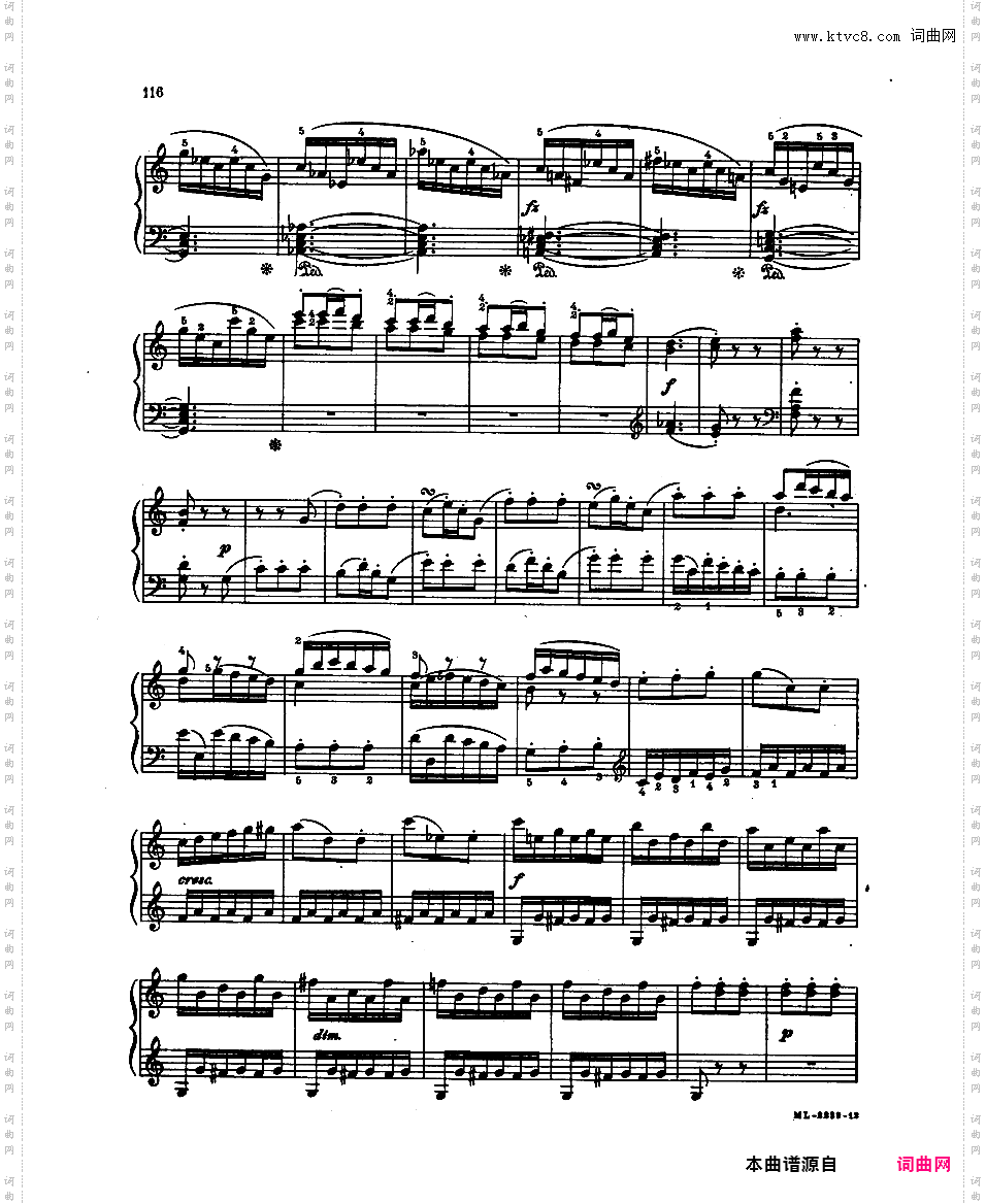 幻想曲Fantasia in C