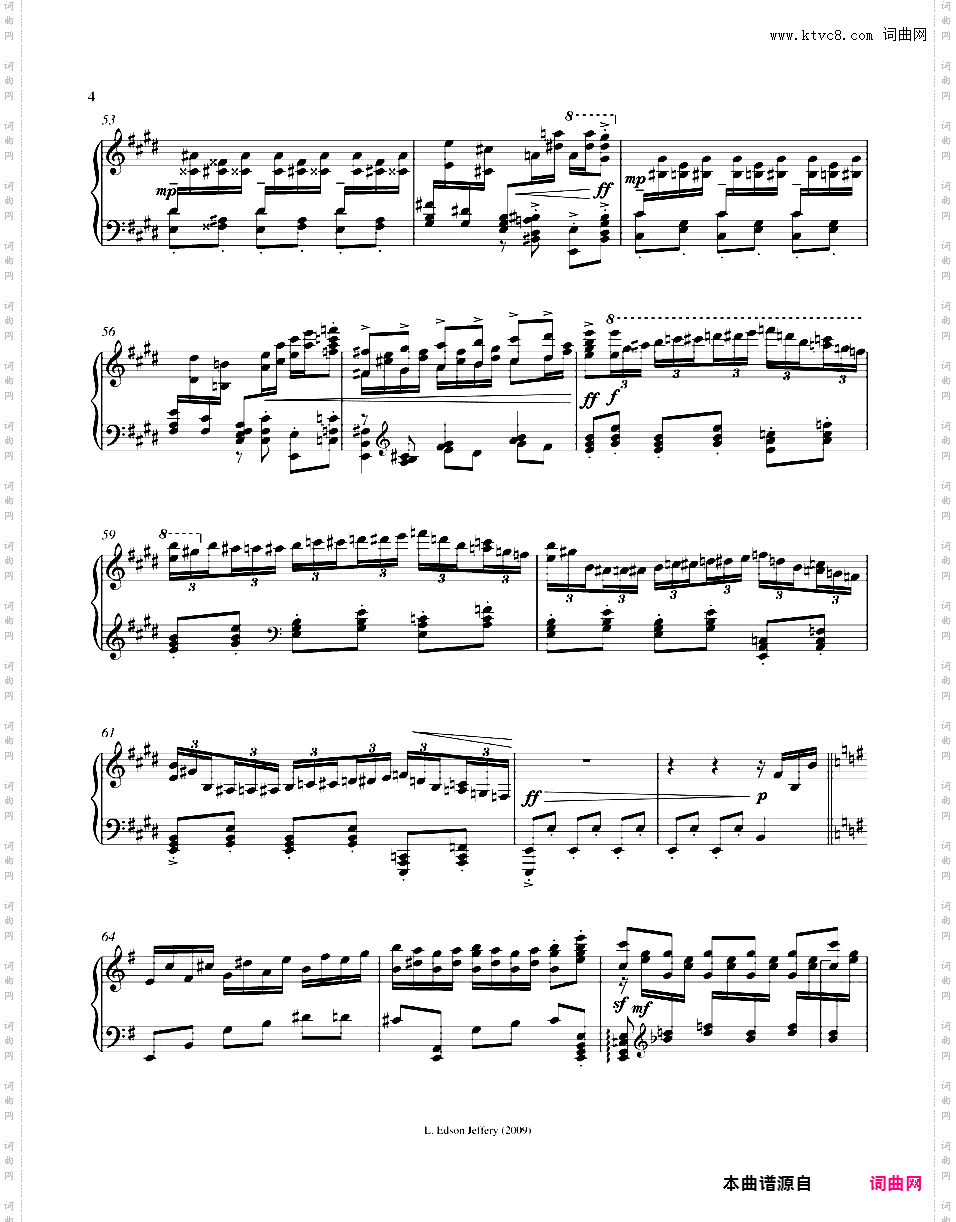 卡门主题变奏曲 Carmen Variations - 根据比才歌剧《卡门》主题改编Carmen Variations ejeffery_1968