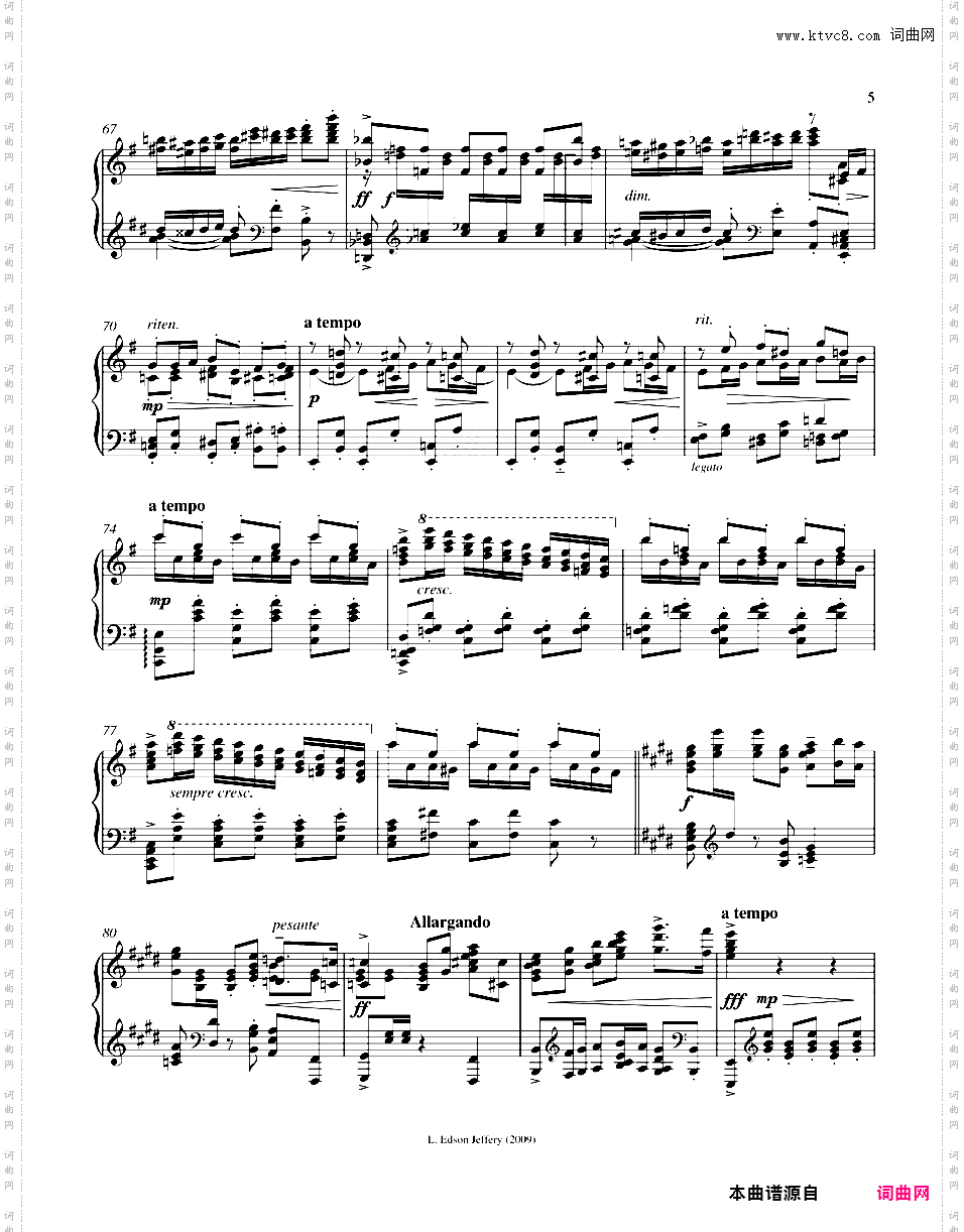卡门主题变奏曲 Carmen Variations - 根据比才歌剧《卡门》主题改编Carmen Variations ejeffery_1968