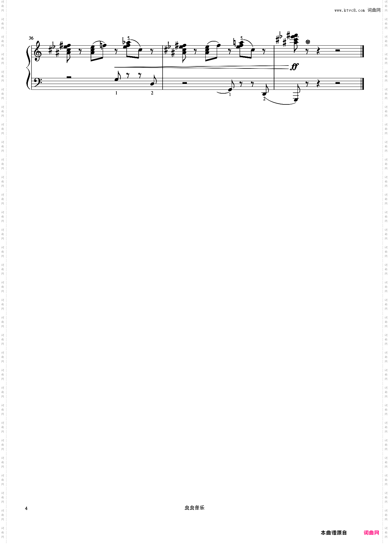 切分音三《巴托克小宇宙钢琴教程5》