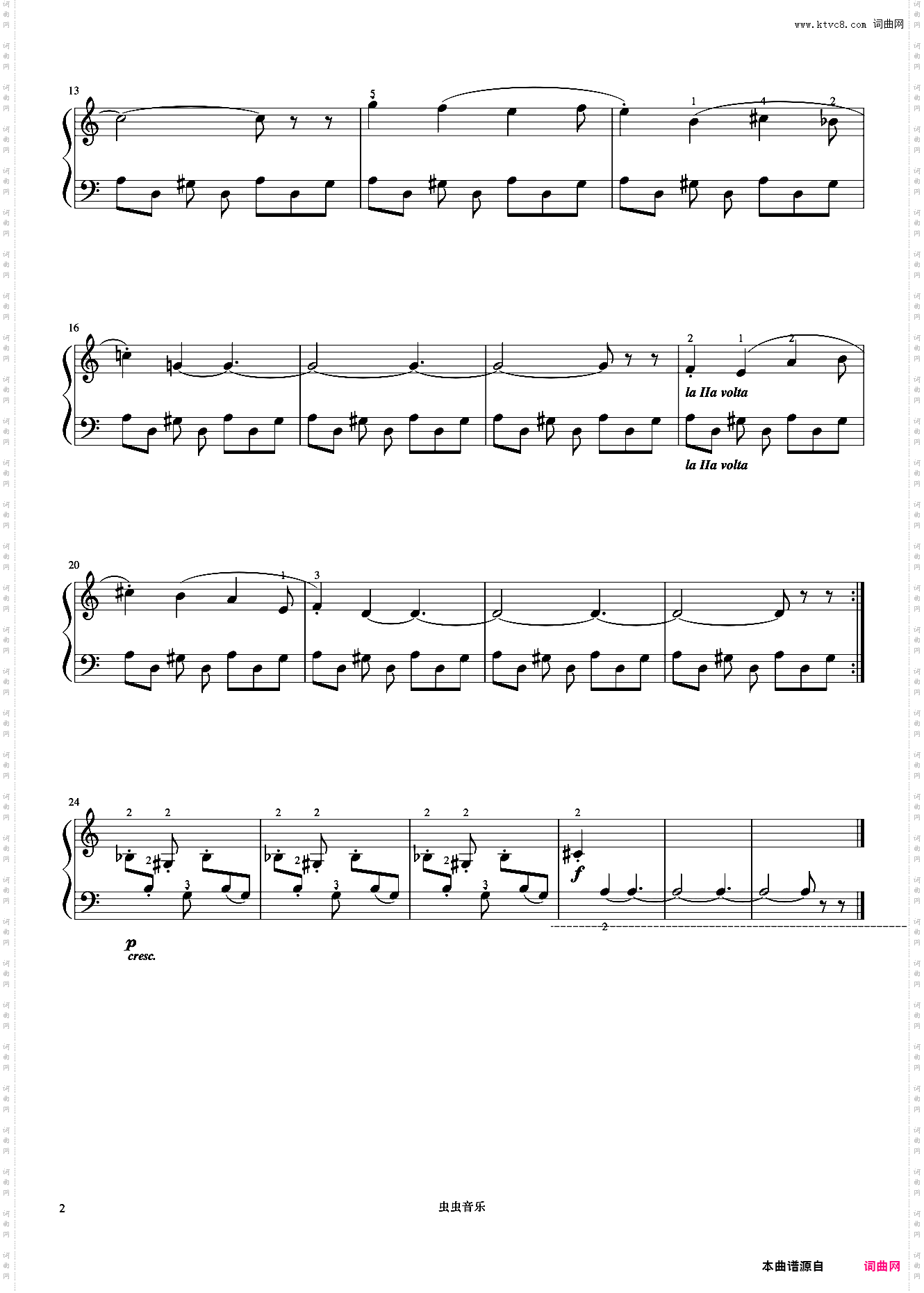 保加利亚节奏一《巴托克小宇宙钢琴教程4》