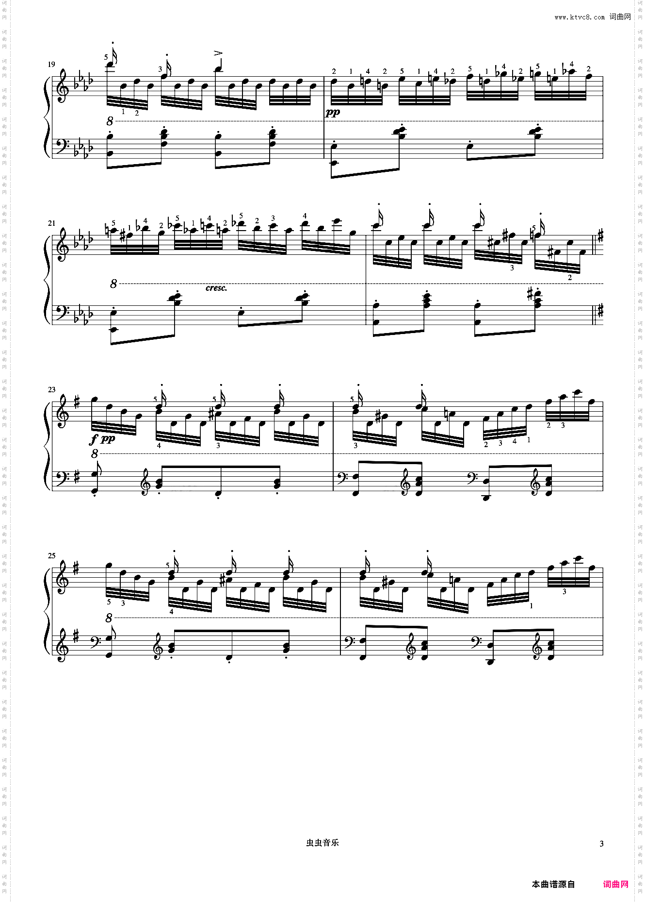 第37首《车尔尼快速练习曲 作品299》