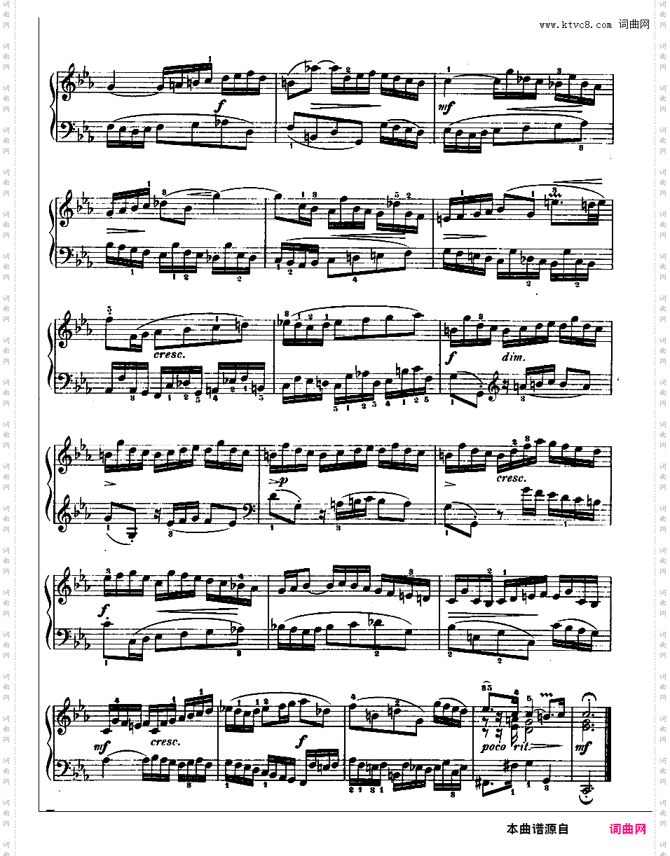 6首帕蒂塔德国组曲 Six Partitas BWV 825-830Partita No 2