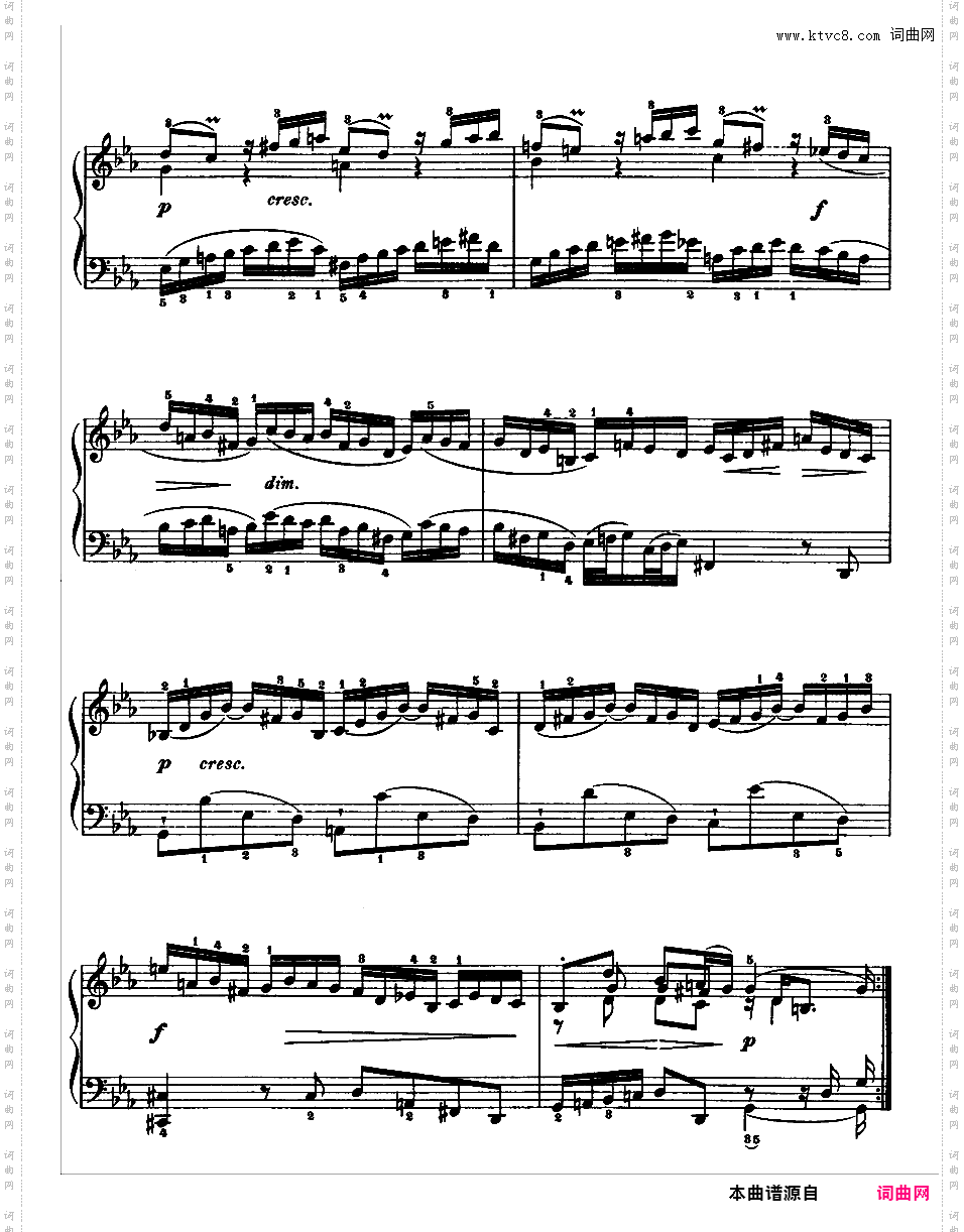 6首帕蒂塔德国组曲 Six Partitas BWV 825-830Partita No 2