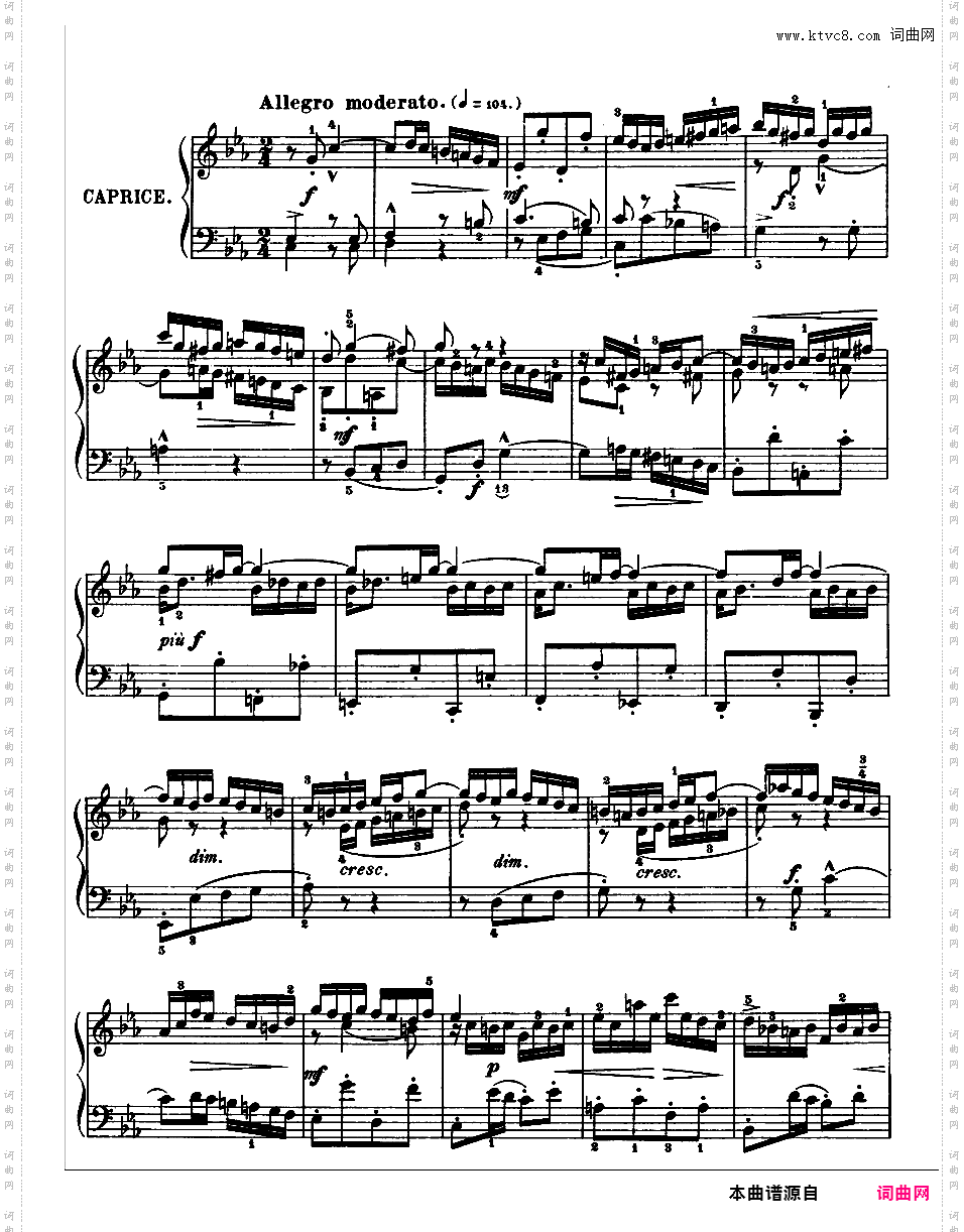 6首帕蒂塔德国组曲 Six Partitas BWV 825-830Partita No 2