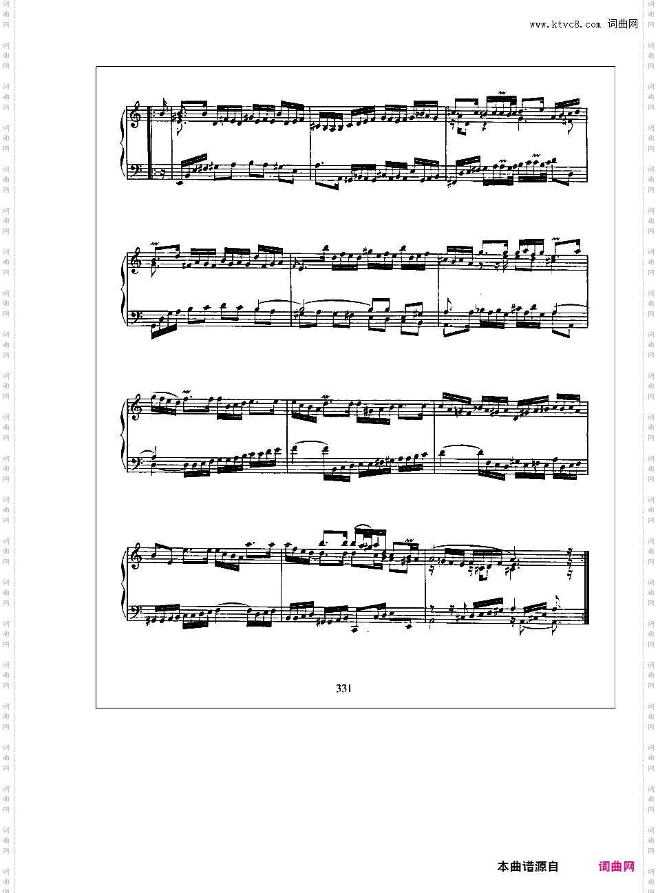 英国组曲 English Suites BWV 806-811English Suite No 2 in a, BWV 807