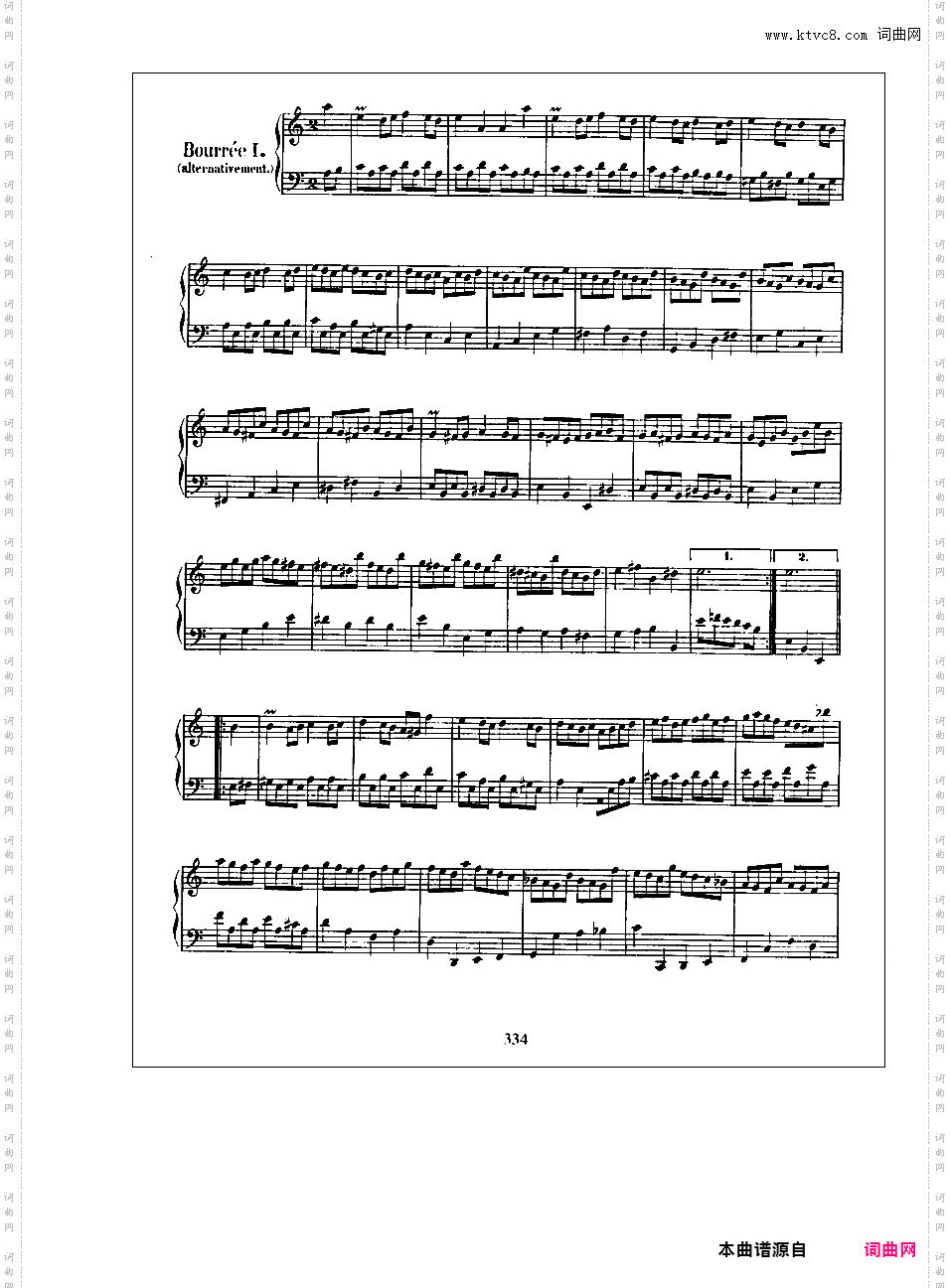 英国组曲 English Suites BWV 806-811English Suite No 2 in a, BWV 807