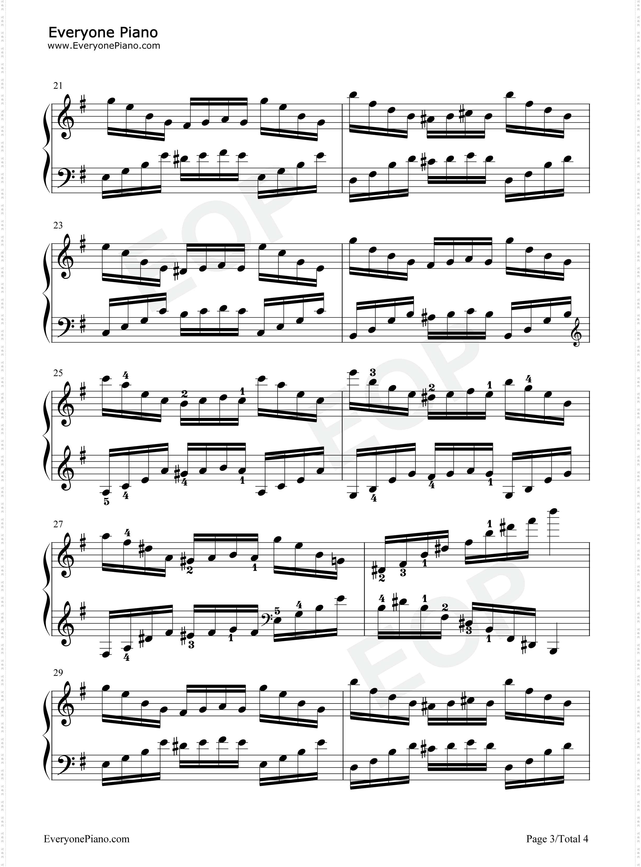 克拉莫练习曲 No 35
