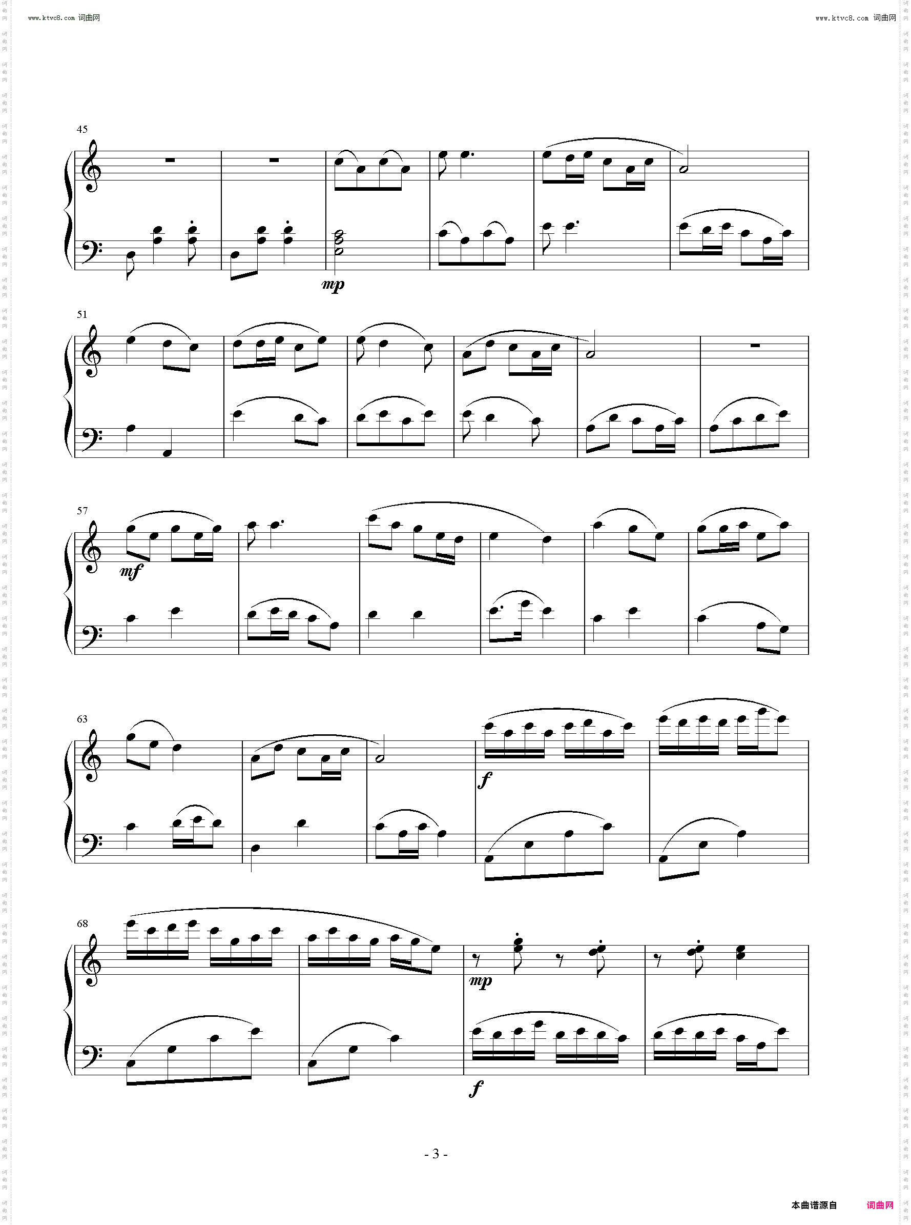正月花灯_钢琴曲
