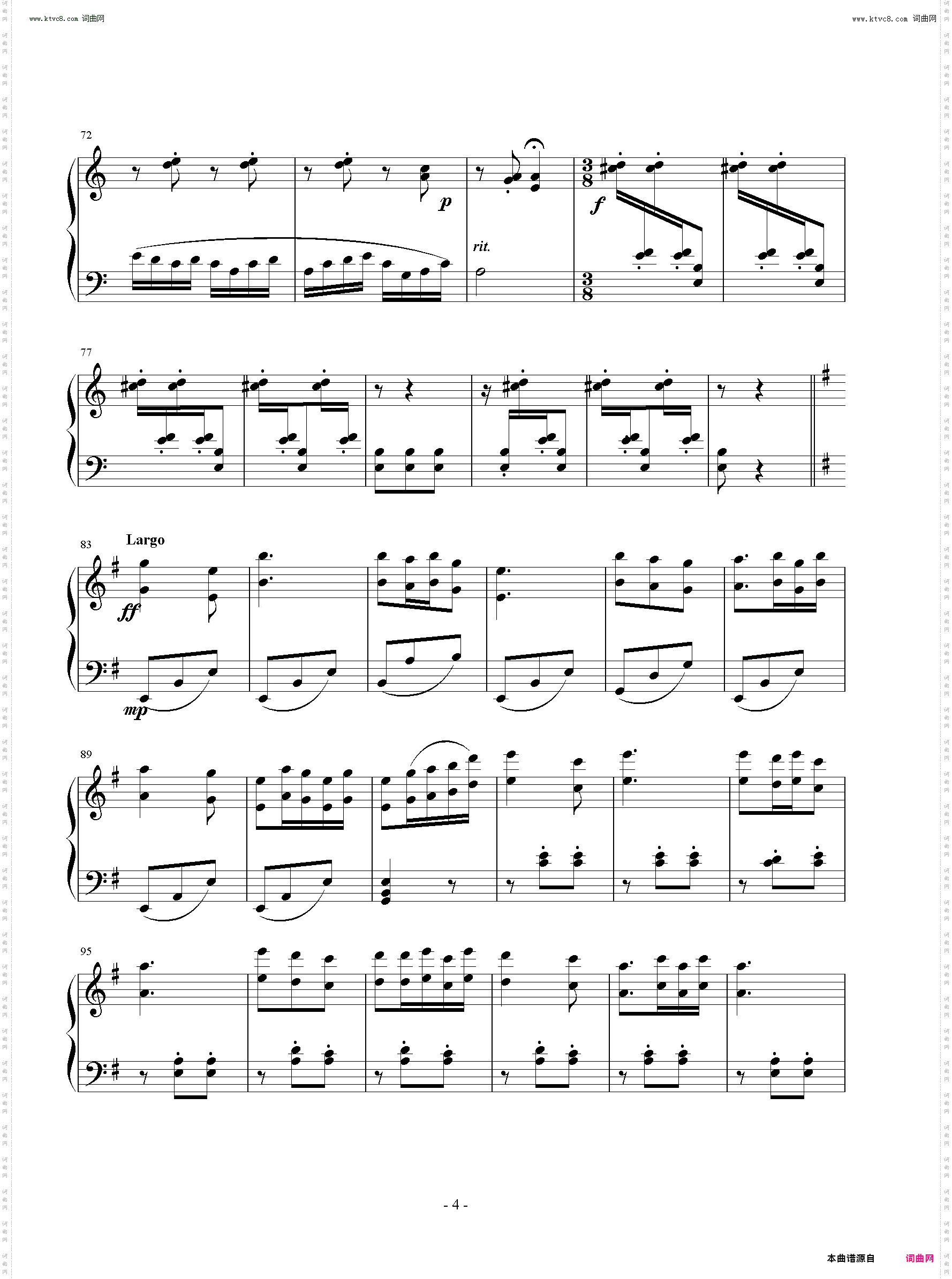 正月花灯_钢琴曲