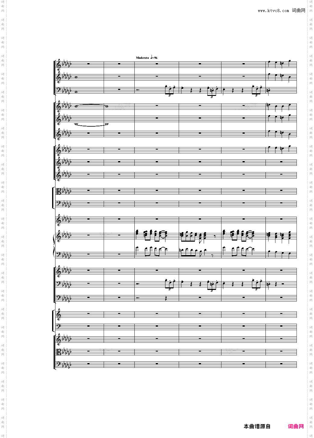 Piano Concerto No·3 in E Flat minor,I·Moderto