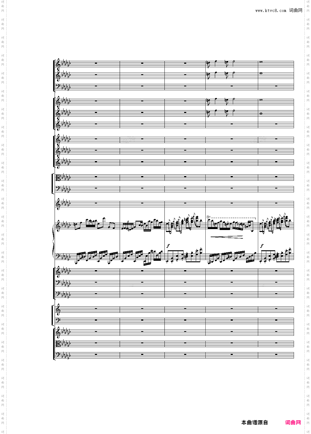 Piano Concerto No·3 in E Flat minor,I·Moderto