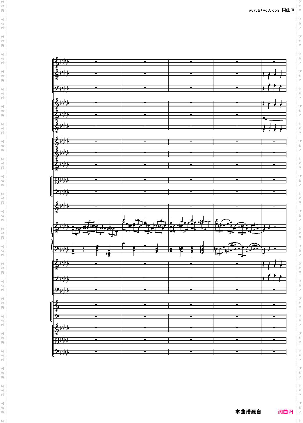 Piano Concerto No·3 in E Flat minor,I·Moderto