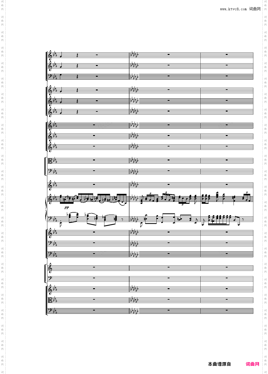 Piano Concerto No·3 in E Flat minor,I·Moderto