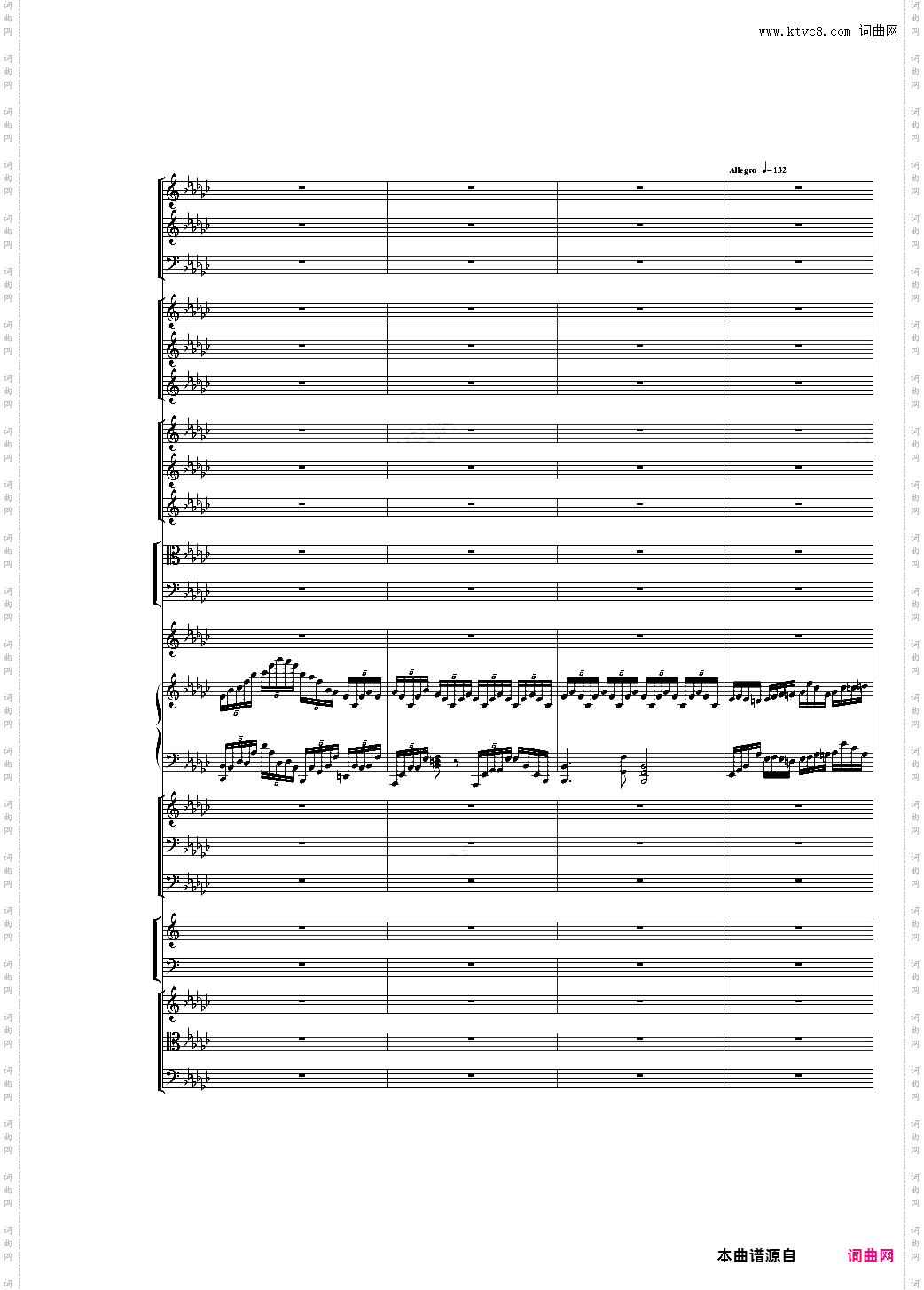 Piano Concerto No·3 in E Flat minor,I·Moderto