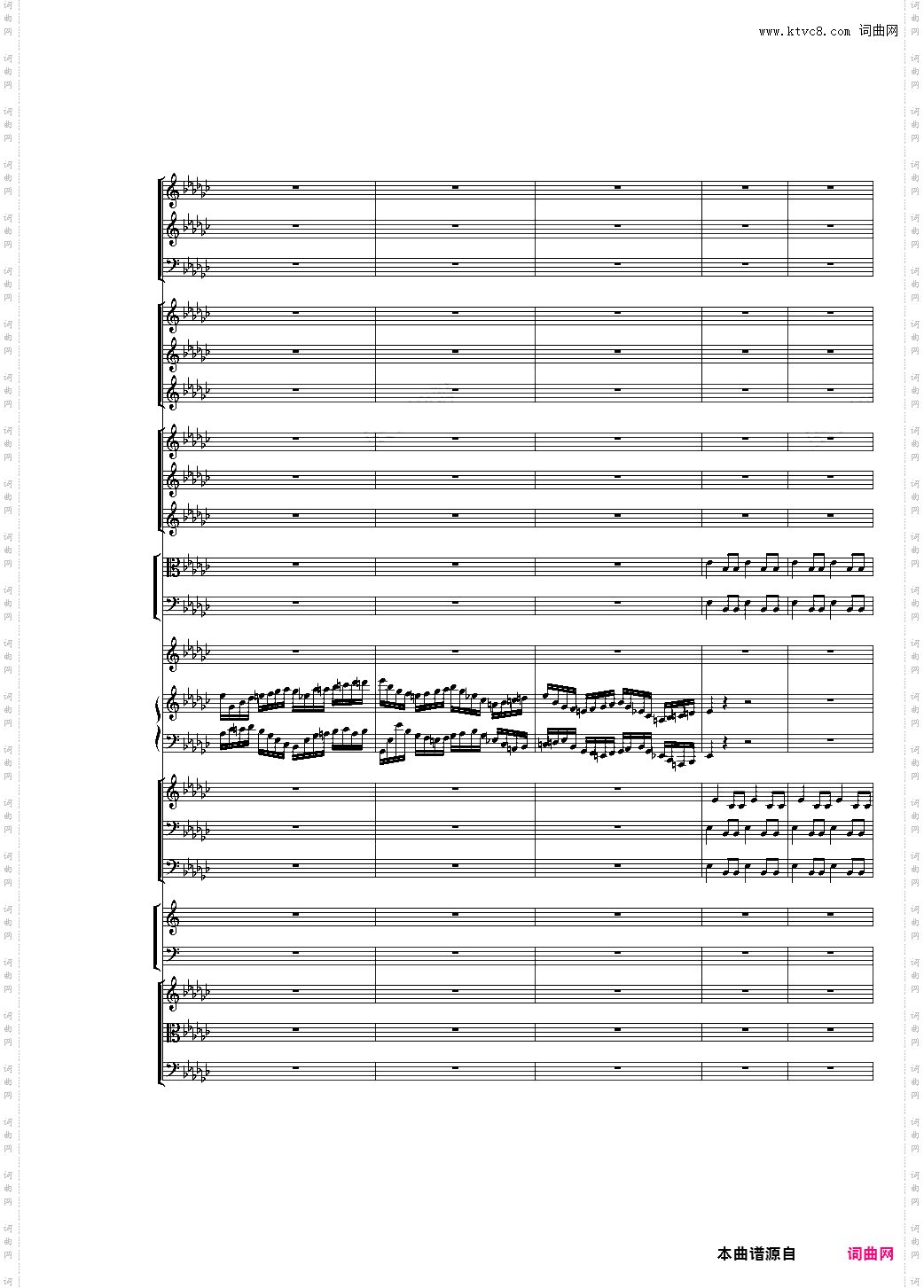 Piano Concerto No·3 in E Flat minor,I·Moderto