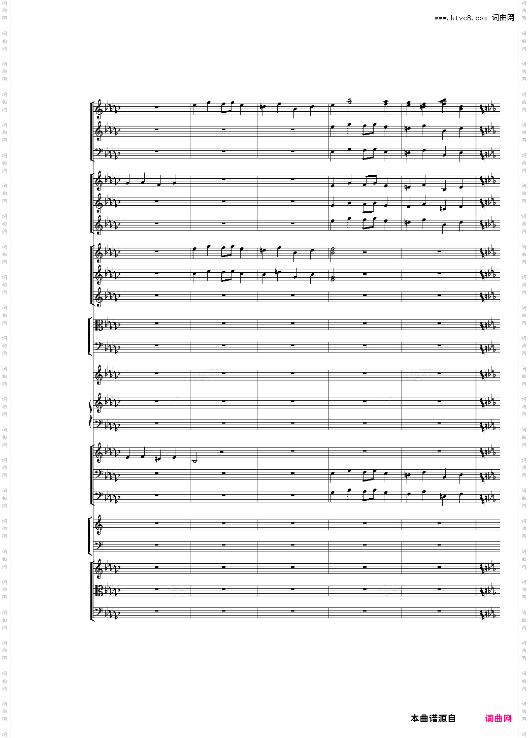 Piano Concerto No·3 in E Flat minor,I·Moderto