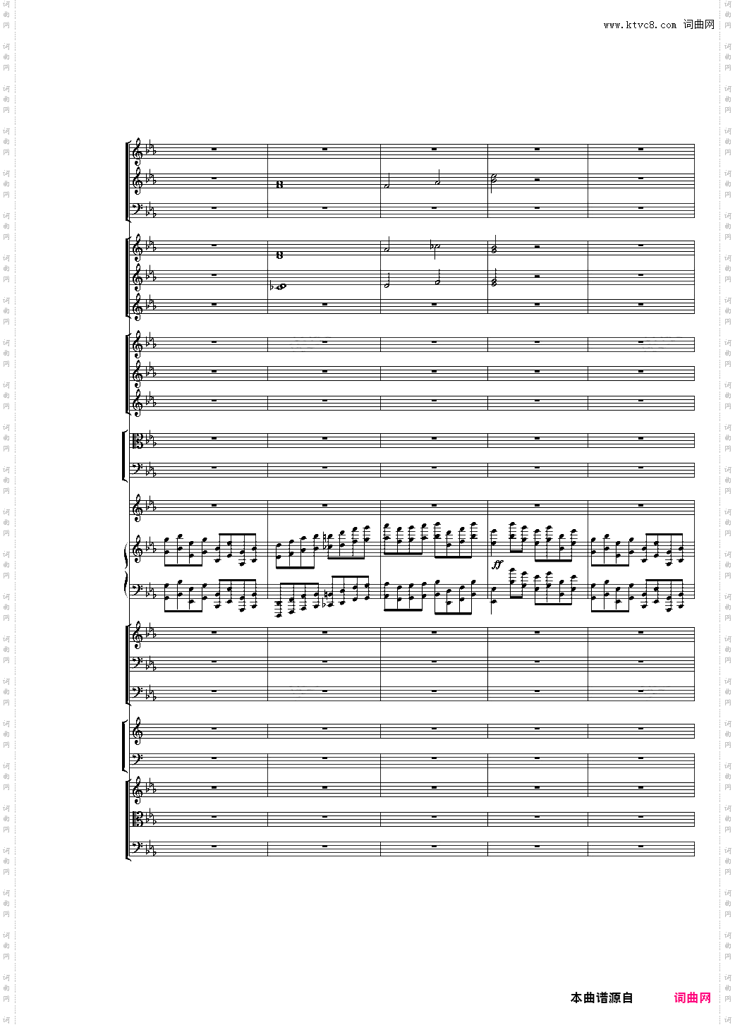Piano Concerto No·3 in E Flat minor,I·Moderto