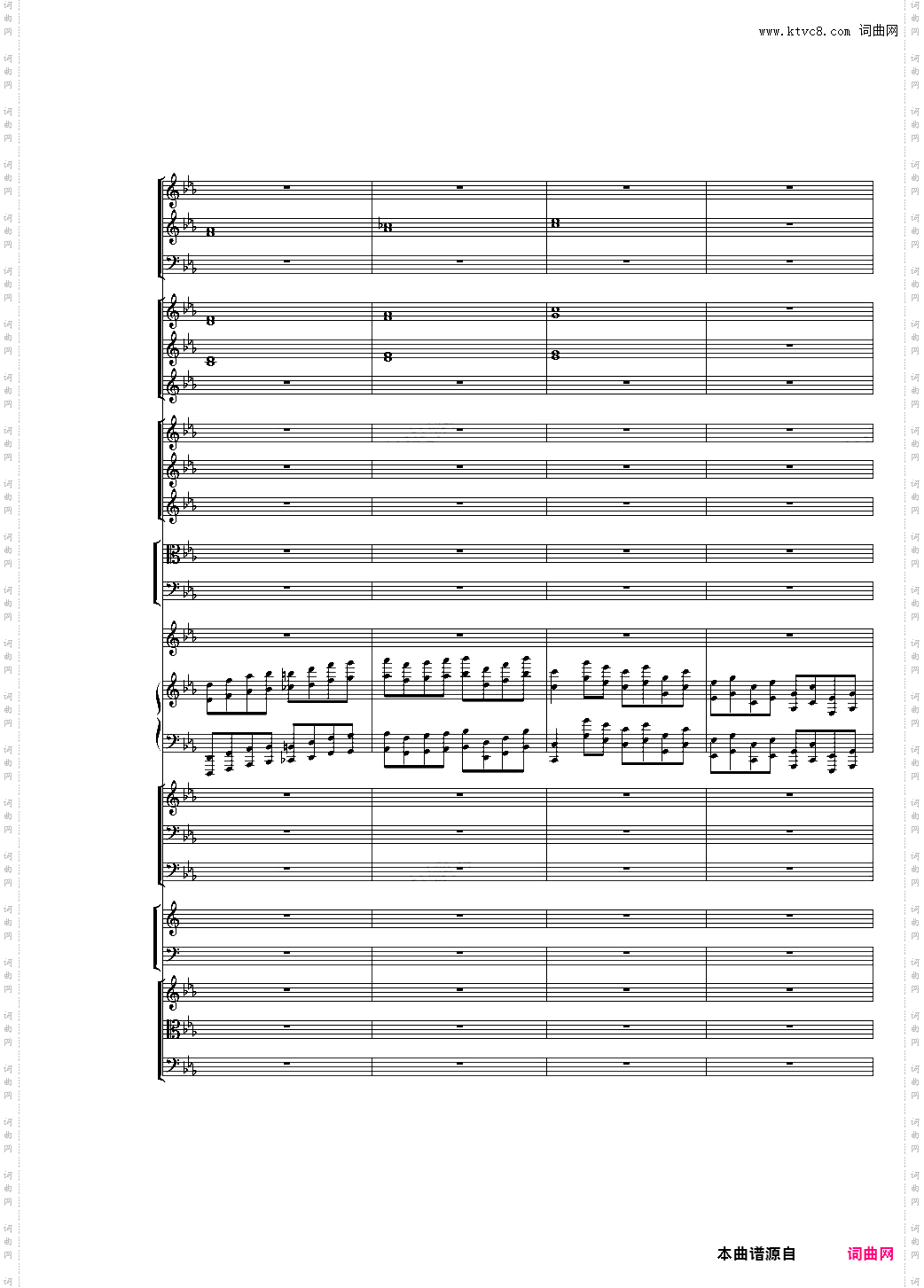 Piano Concerto No·3 in E Flat minor,I·Moderto