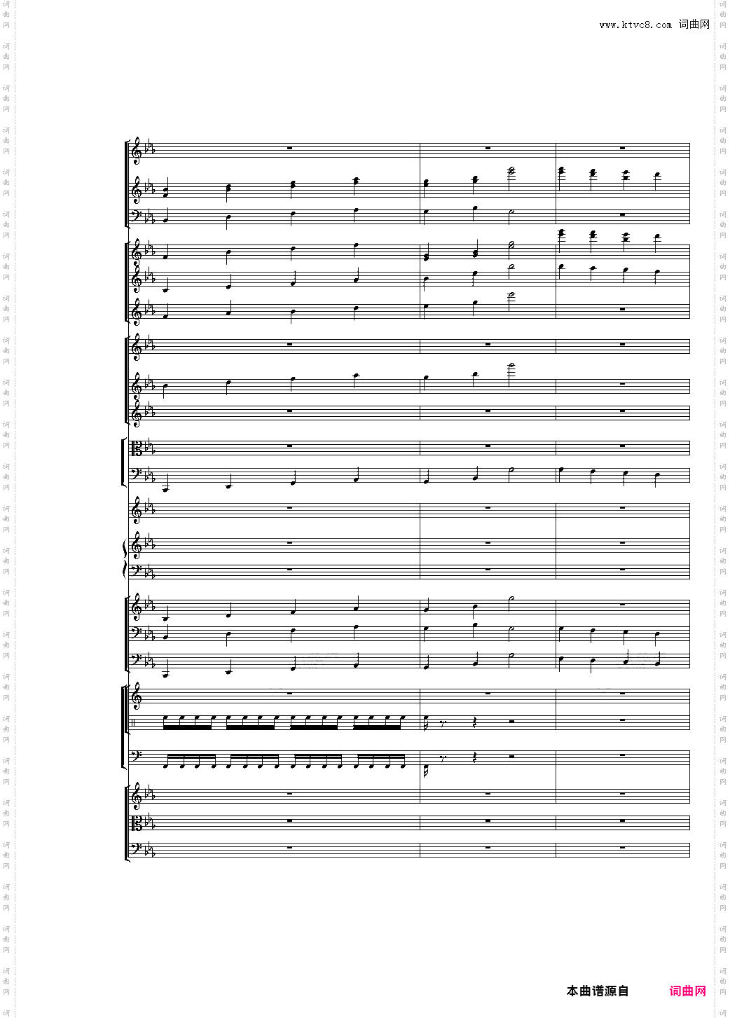 Piano Concerto No·3 in E Flat minor,I·Moderto