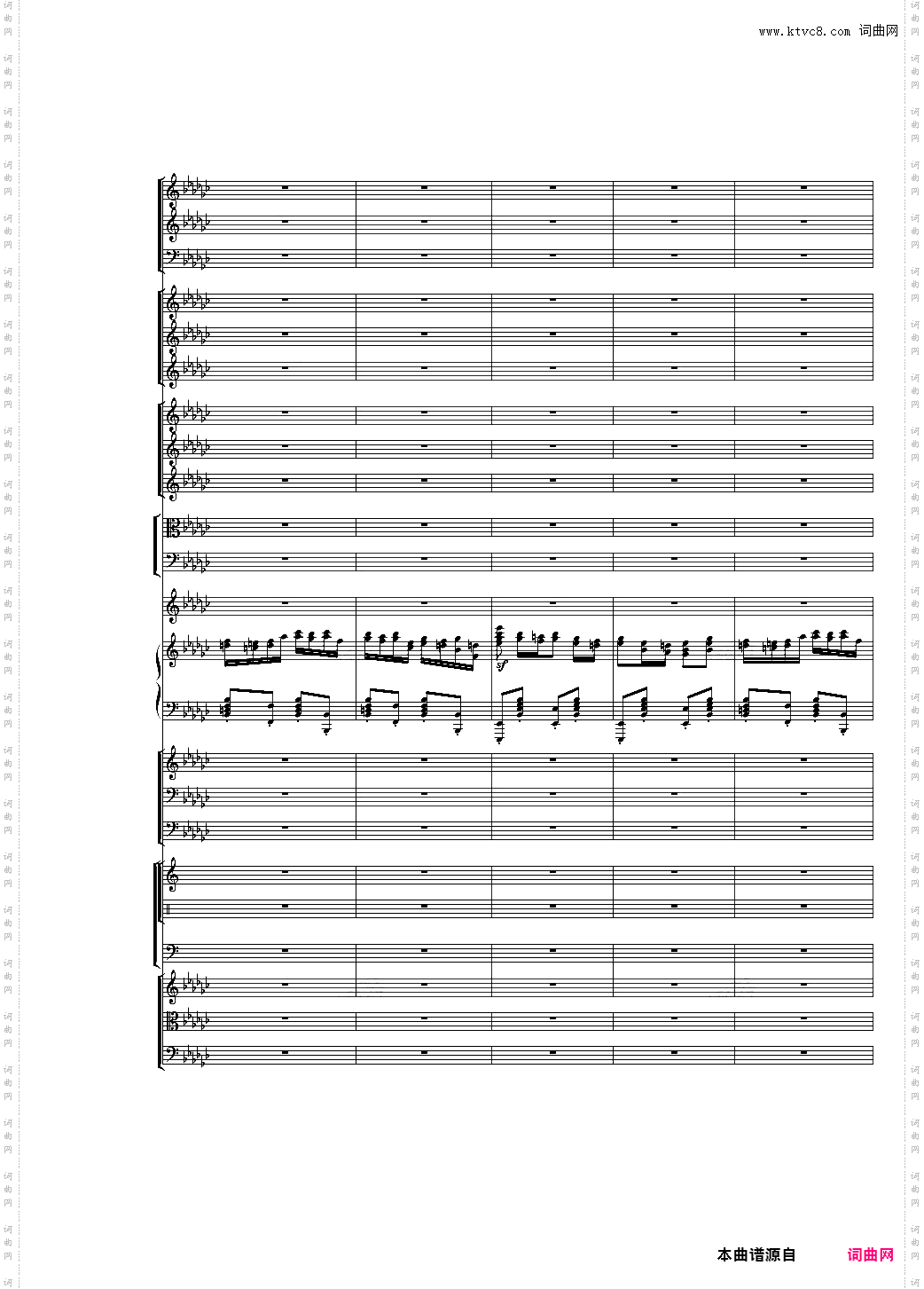 Piano Concerto No·3 in E Flat minor,I·Moderto