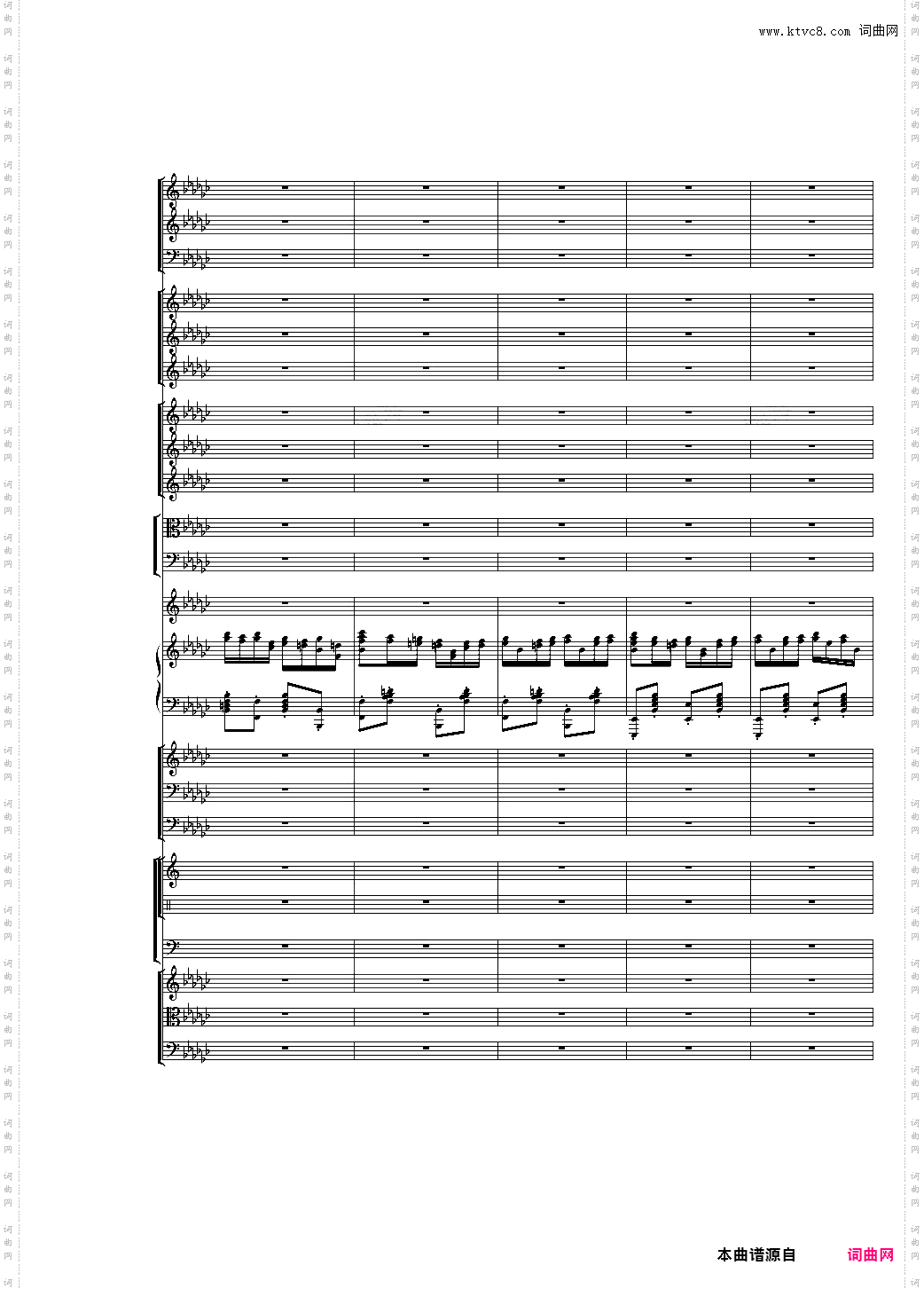 Piano Concerto No·3 in E Flat minor,I·Moderto