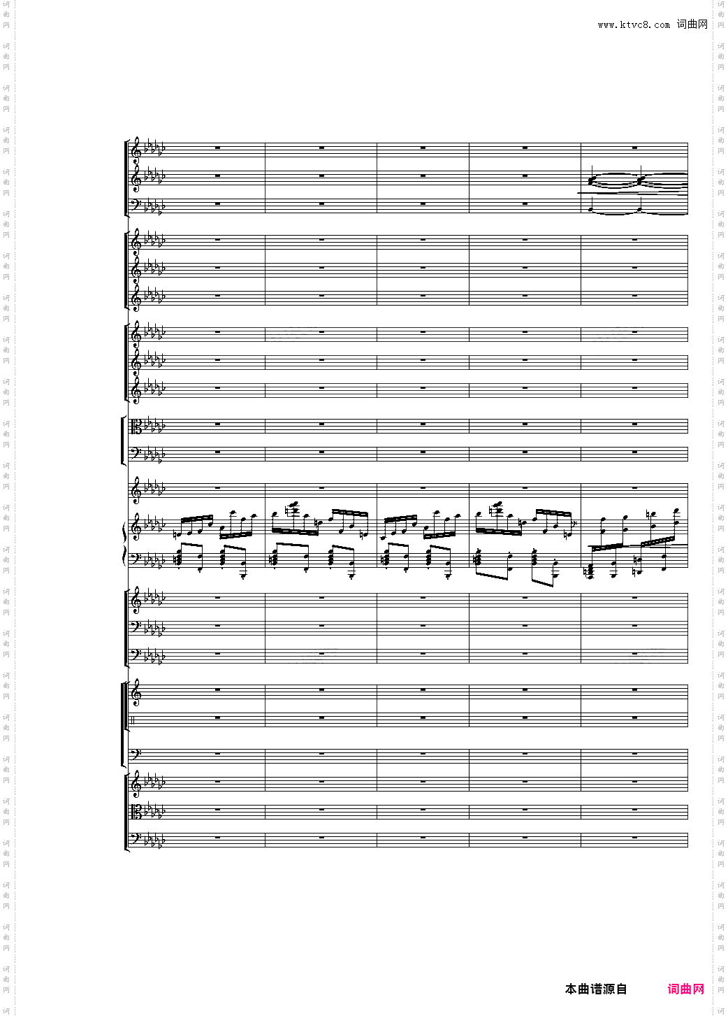 Piano Concerto No·3 in E Flat minor,I·Moderto