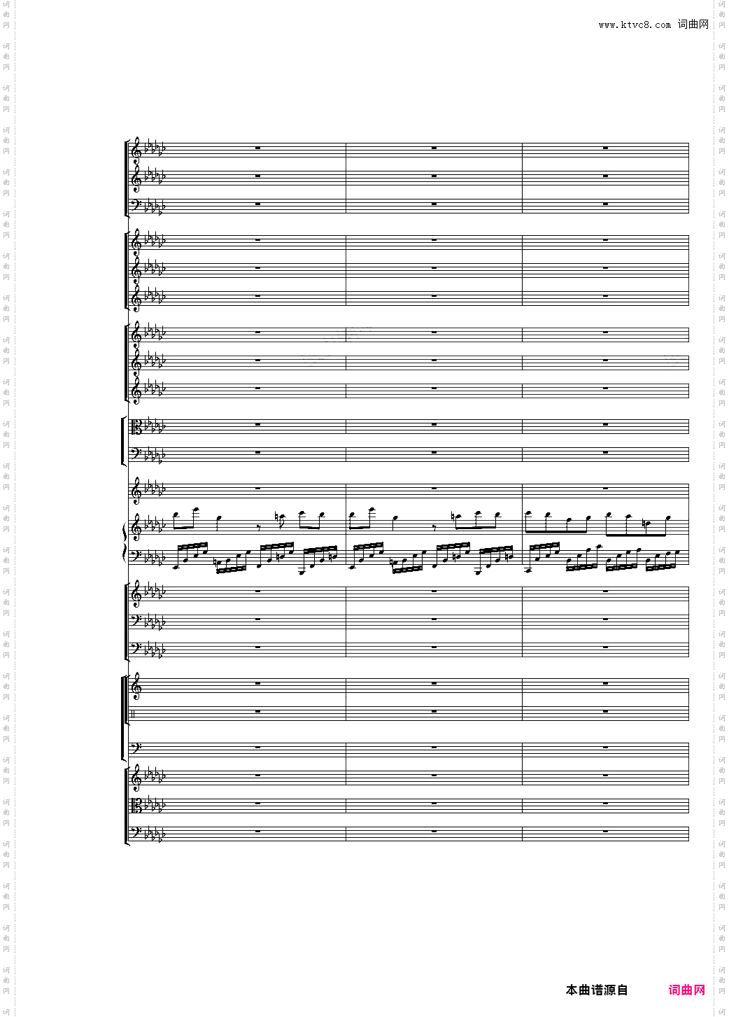 Piano Concerto No·3 in E Flat minor,I·Moderto