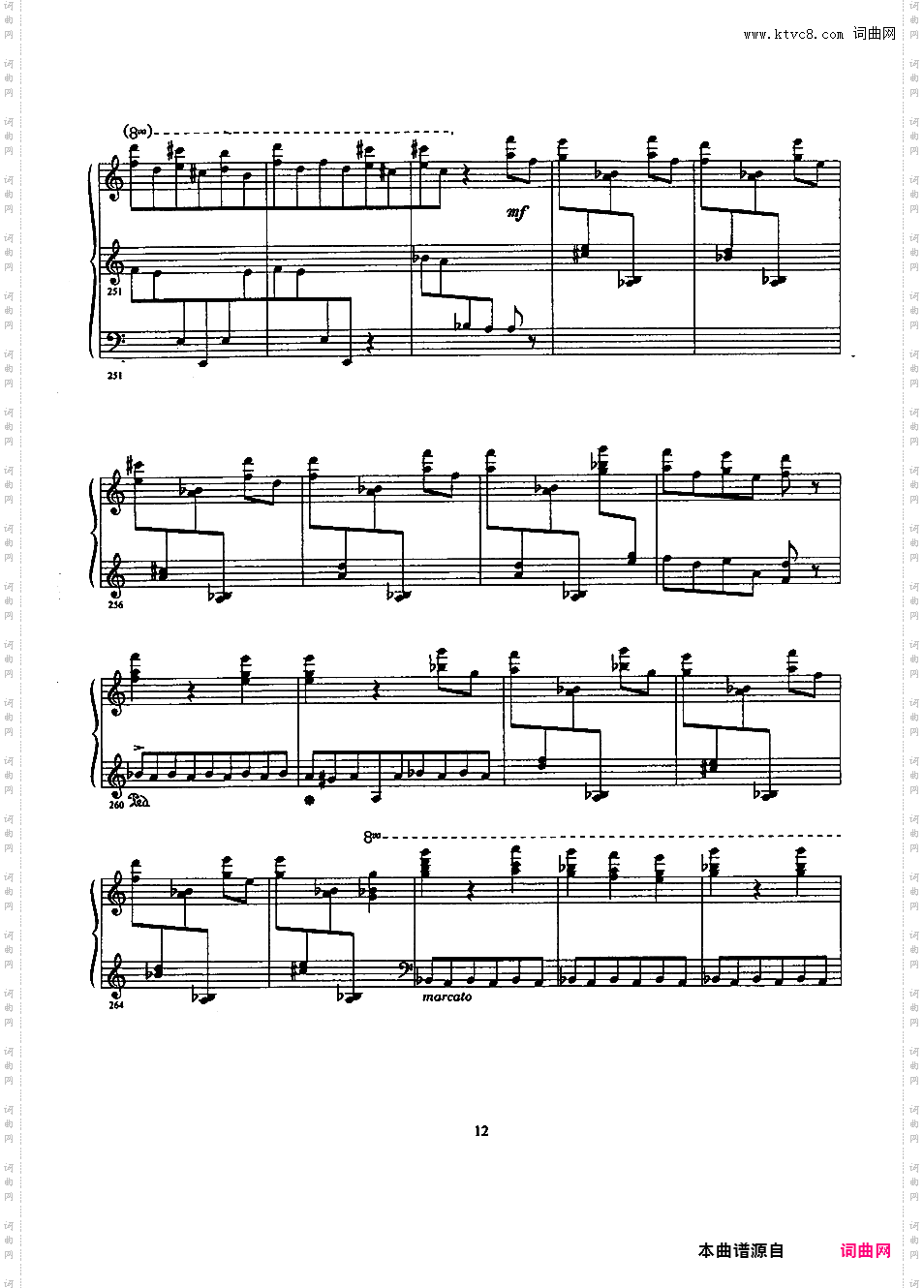 死神之舞 - 根据圣-桑同名交响诗改编Saint-Saens-Horowitz 1942 Danse Macabre Kureshov