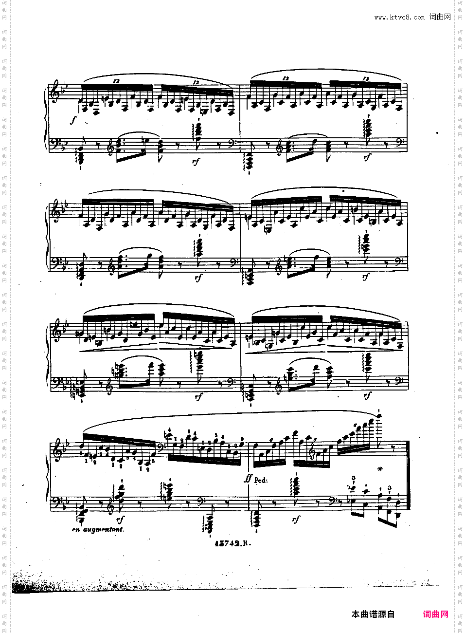 音乐会练习曲“勇士” Etude de Concert “Le Preux” Op·17