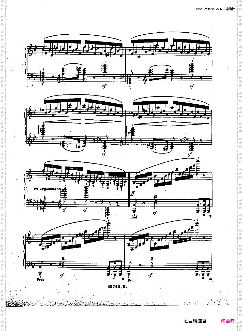 音乐会练习曲“勇士” Etude de Concert “Le Preux” Op·17