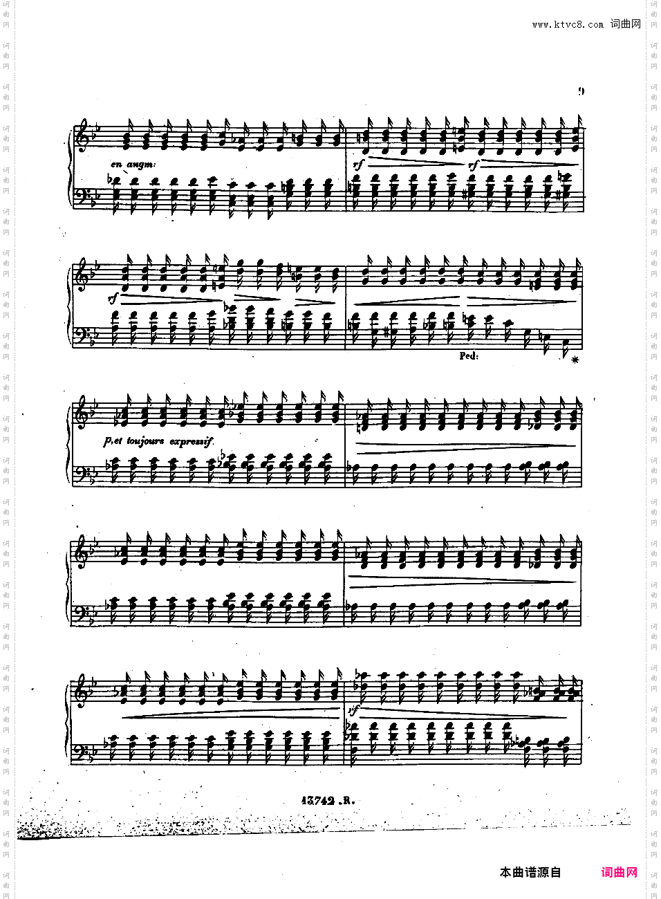 音乐会练习曲“勇士” Etude de Concert “Le Preux” Op·17