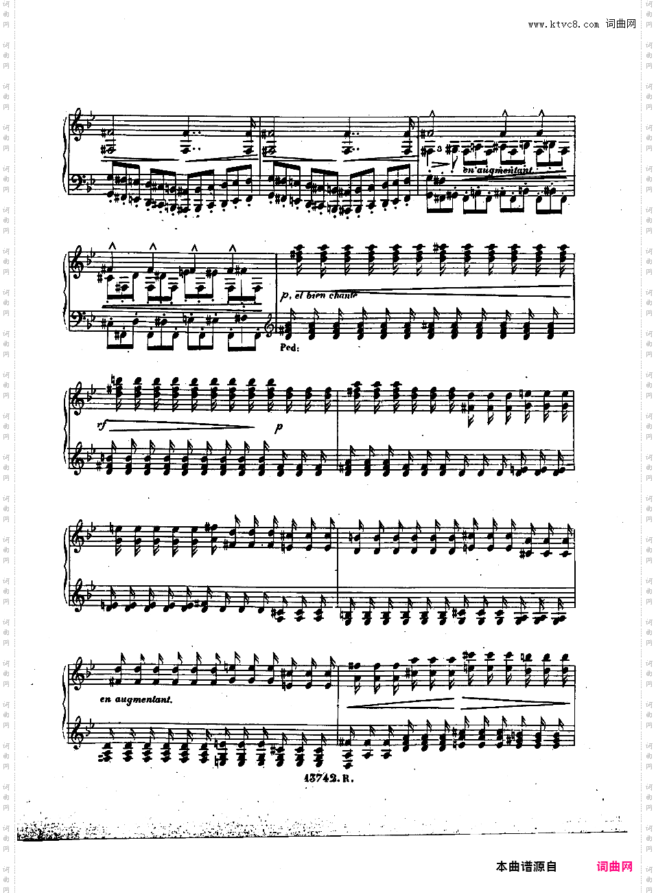 音乐会练习曲“勇士” Etude de Concert “Le Preux” Op·17