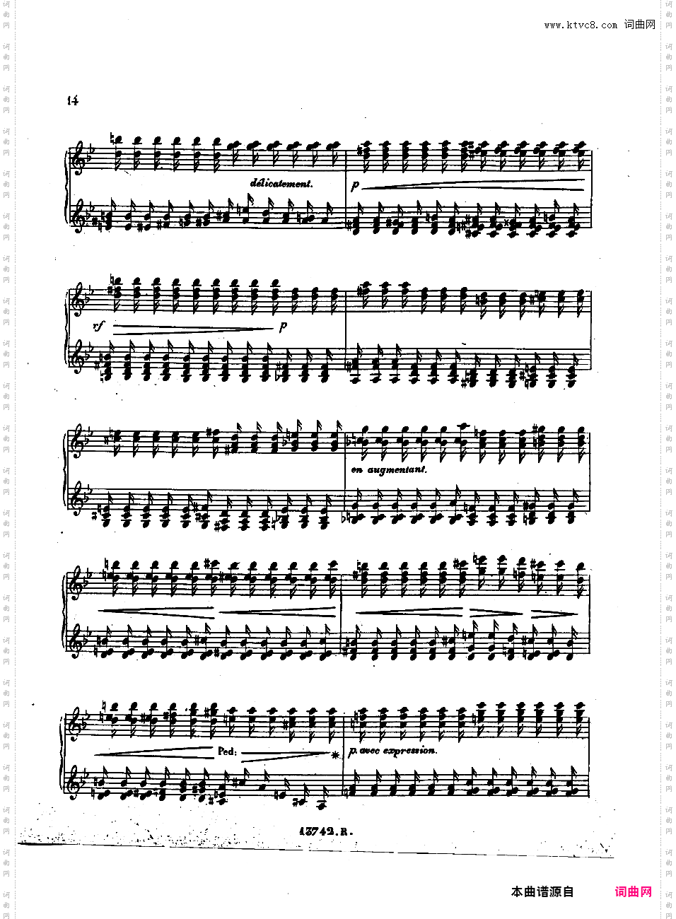 音乐会练习曲“勇士” Etude de Concert “Le Preux” Op·17