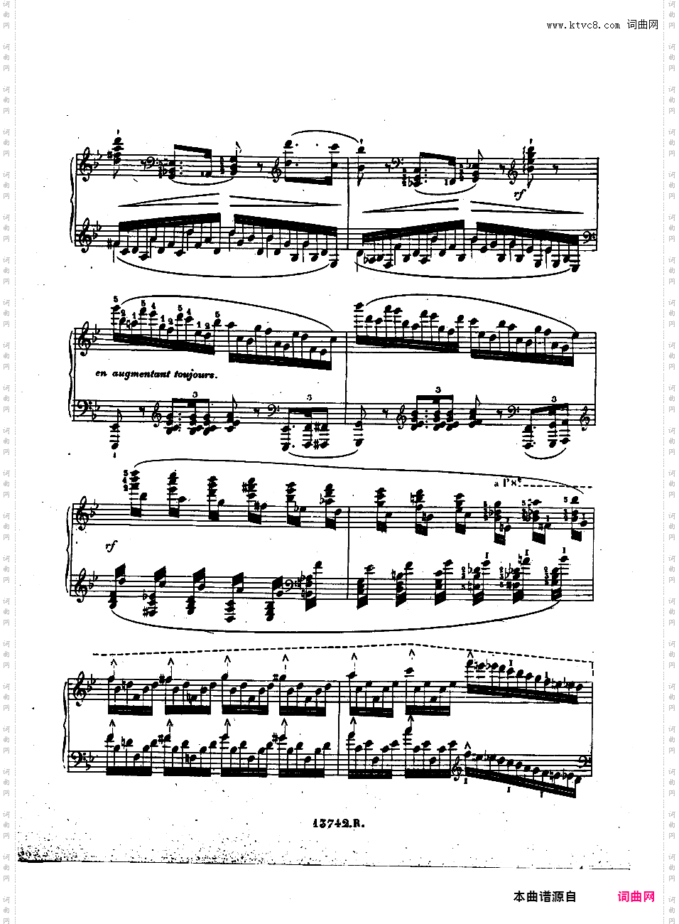 音乐会练习曲“勇士” Etude de Concert “Le Preux” Op·17