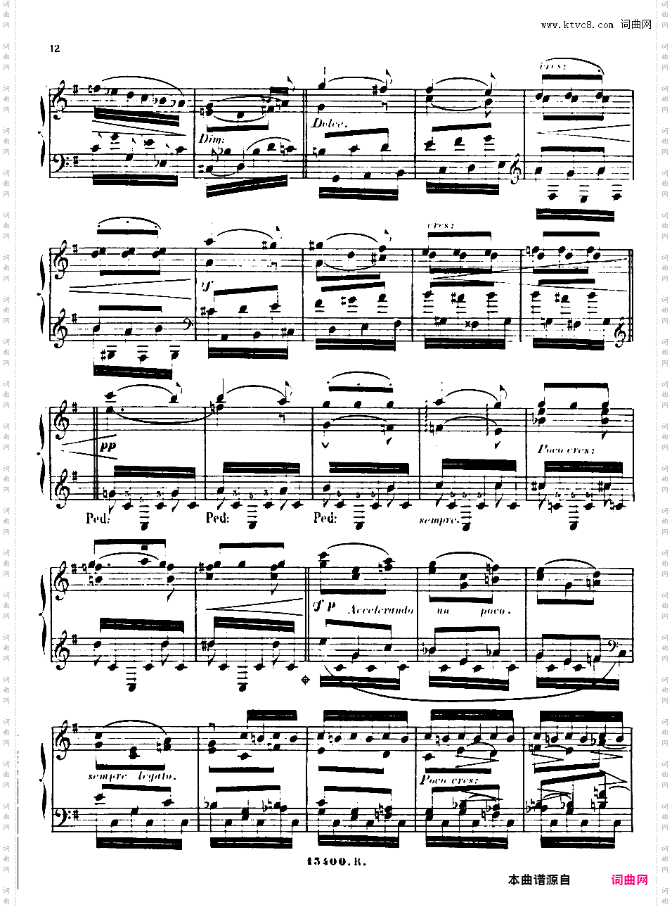 2首夜曲 2 Nocturnes Op·57Alkan op57 Nocturne #1