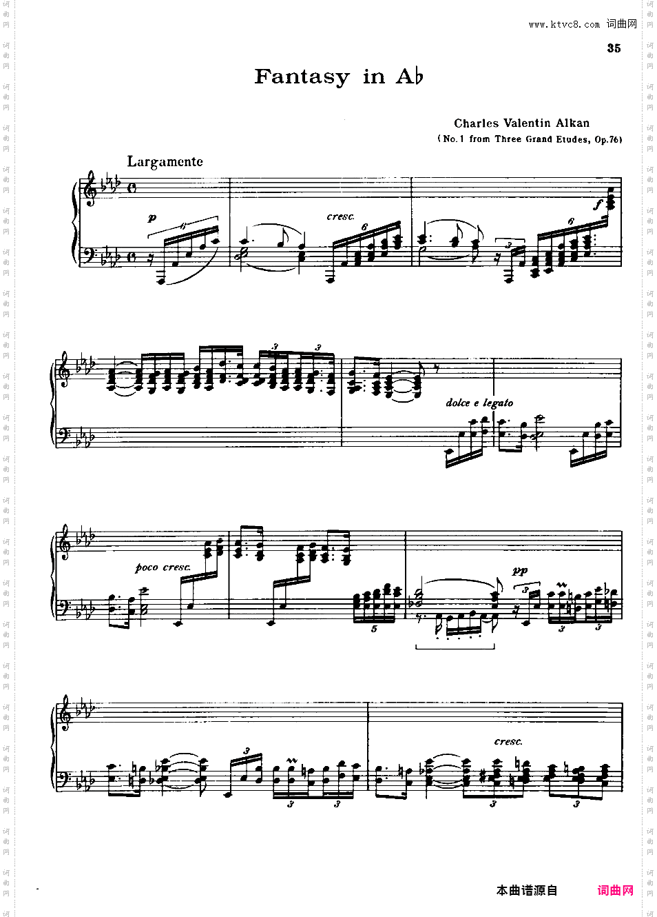 3首华丽练习曲 3 Grandes Etudes Op·76