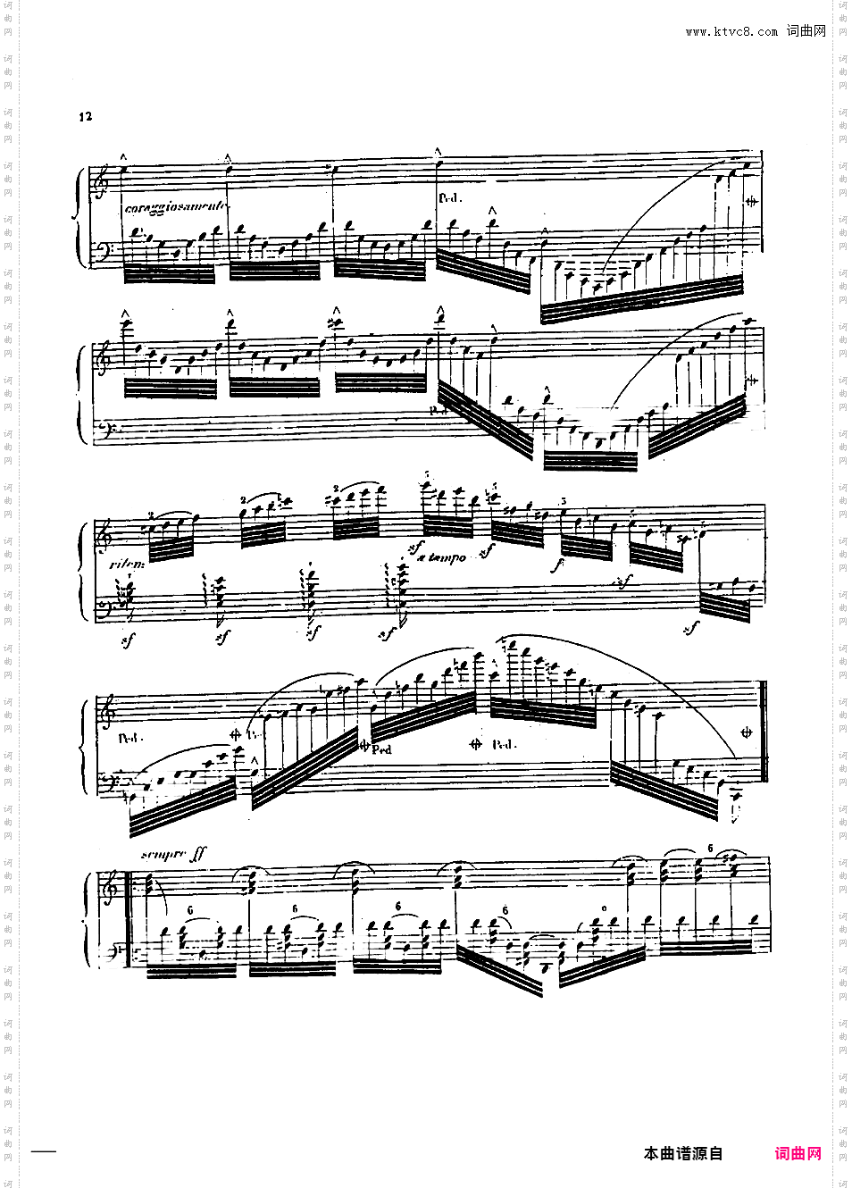 3首华丽练习曲 3 Grandes Etudes Op·76